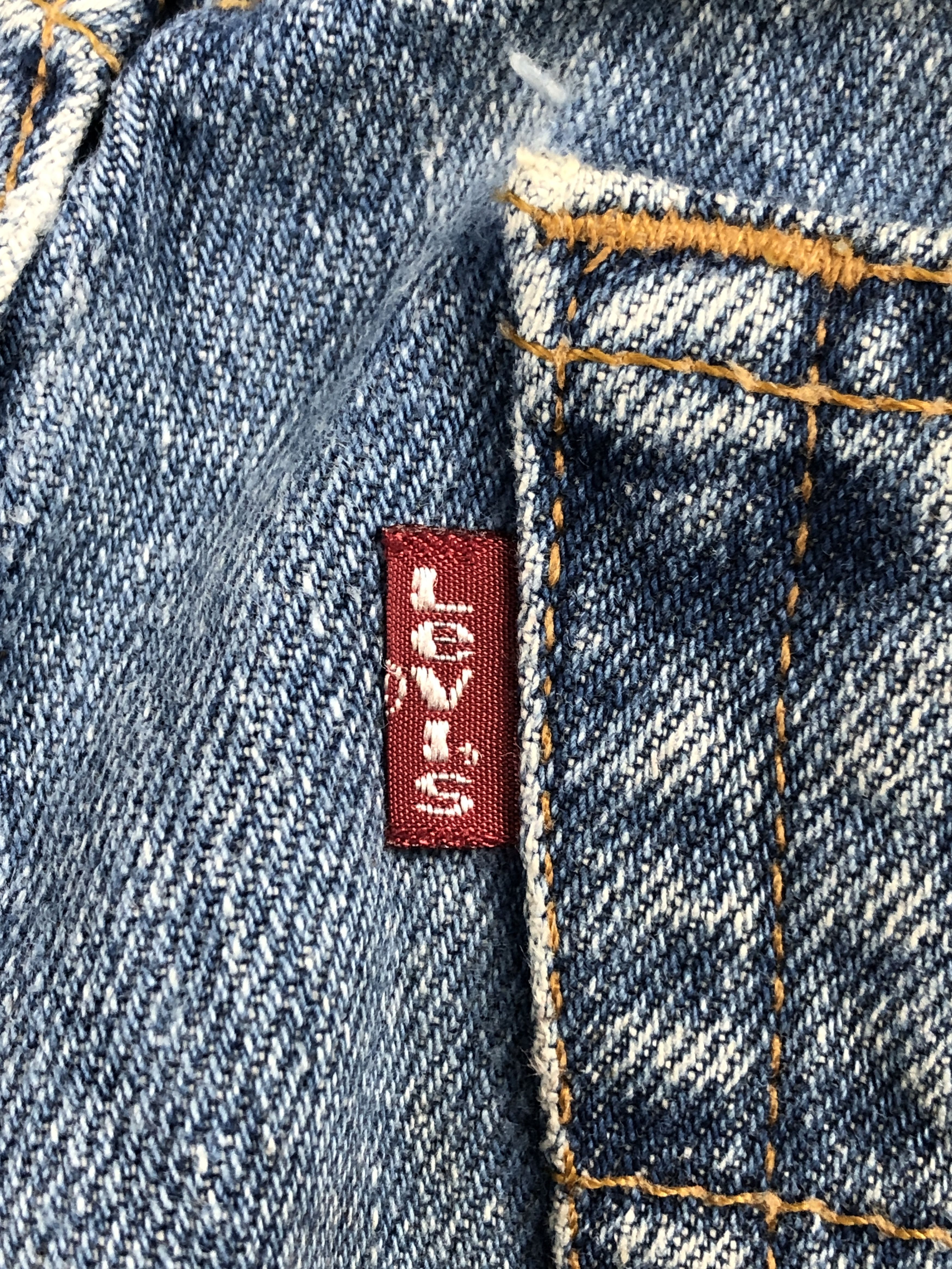 Levi's Vintage 90s Levis 505 Regular Light Blue Jeans DP2451 Size US 26 / EU 42 - 6 Thumbnail