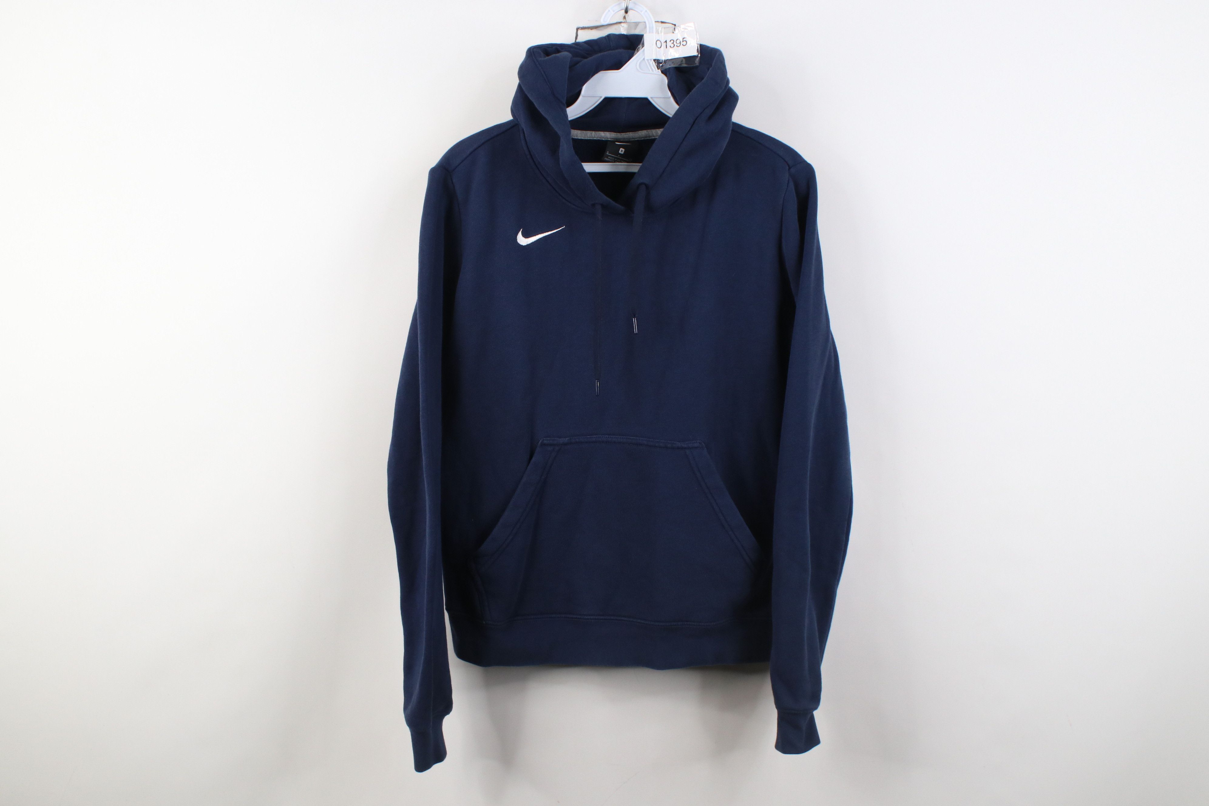 Nike Vintage Y2K Nike Scott Mini Swoosh Hoodie Sweatshirt Blue Size S / US 4 / IT 40 - 1 Thumbnail
