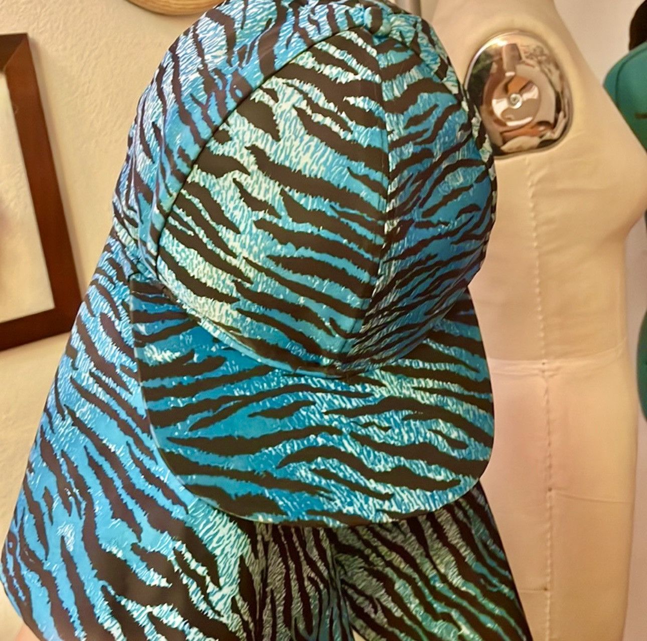 Kenzo Kenzo Jungle Print Zebra Hat Scarf Size ONE SIZE - 2 Thumbnail