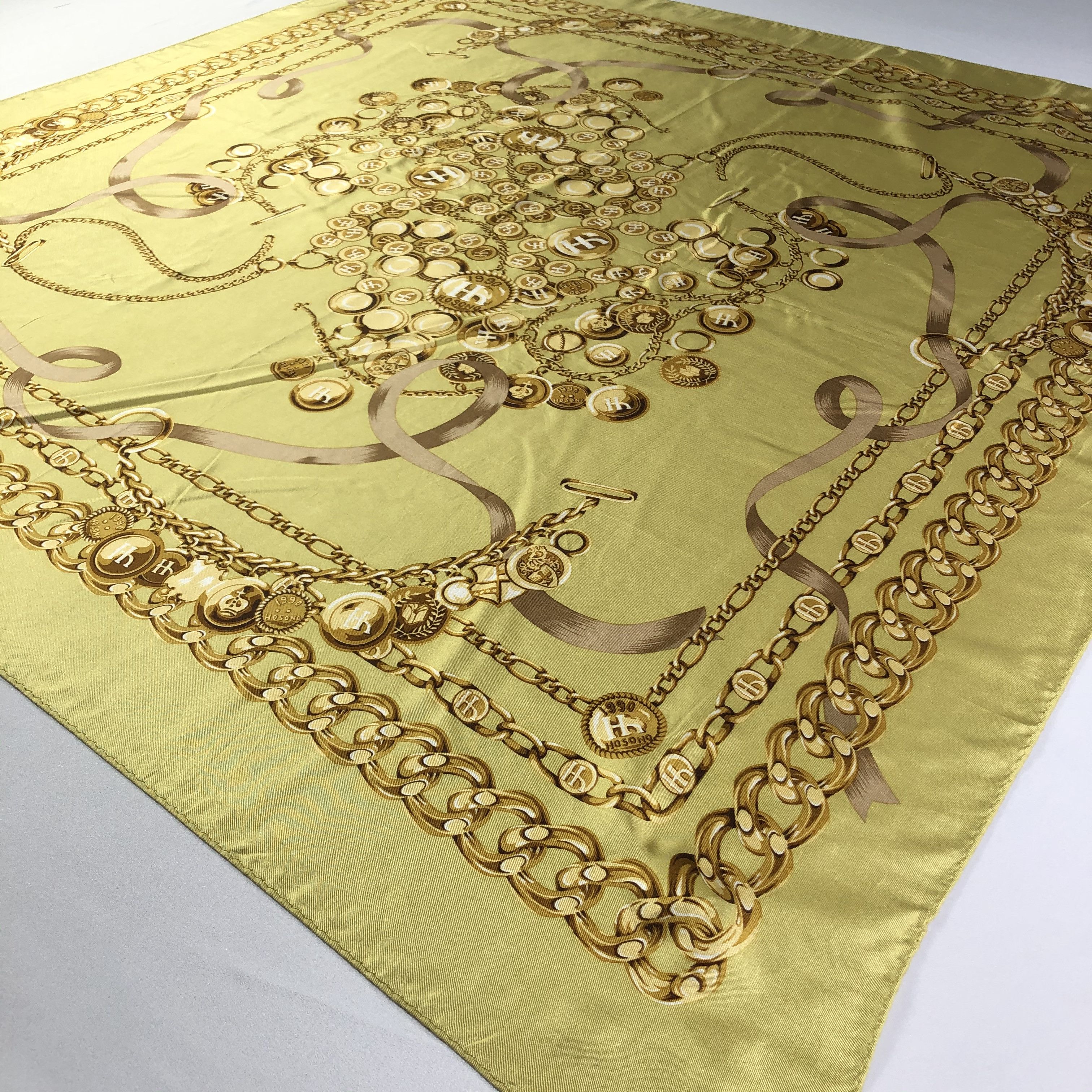 Vintage Vintage Silk Scarf Size ONE SIZE - 3 Thumbnail