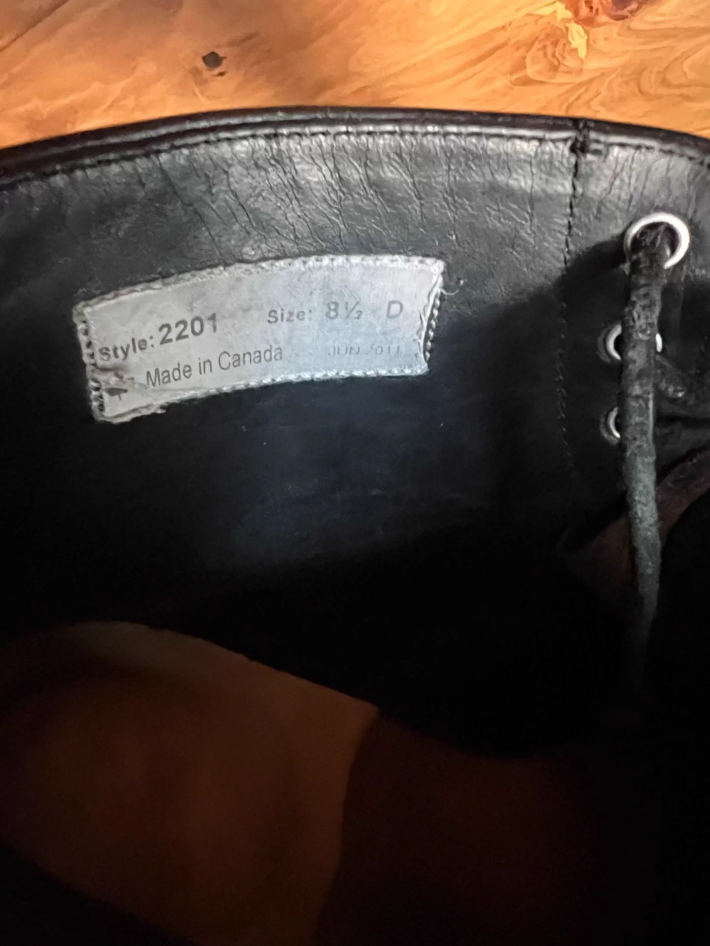 Yuketen Yuketen Boondocker Carved Toe Cat's Paw US8.5 Canadian Boot Size US 8.5 / EU 41-42 - 8 Thumbnail