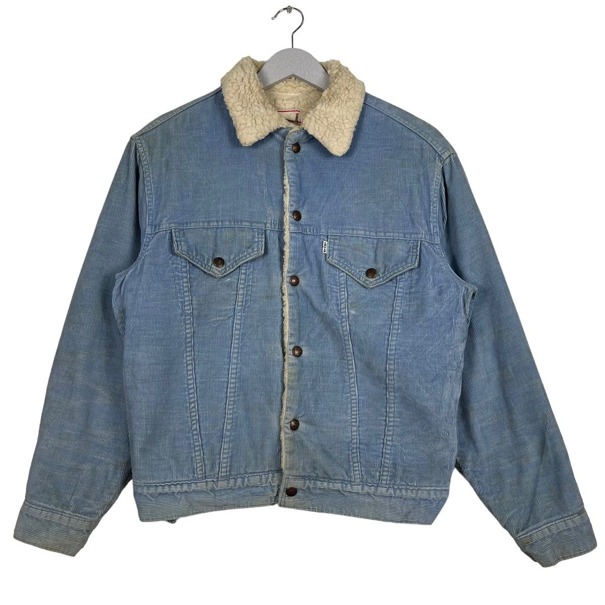 Levi's × Levi's Vintage Clothing × Vintage 🔥70s VINTAGE LEVIS CORDUROY SHEARLING JACKET MADE IN USA Size US S / EU 44-46 / 1 - 2 Thumbnail