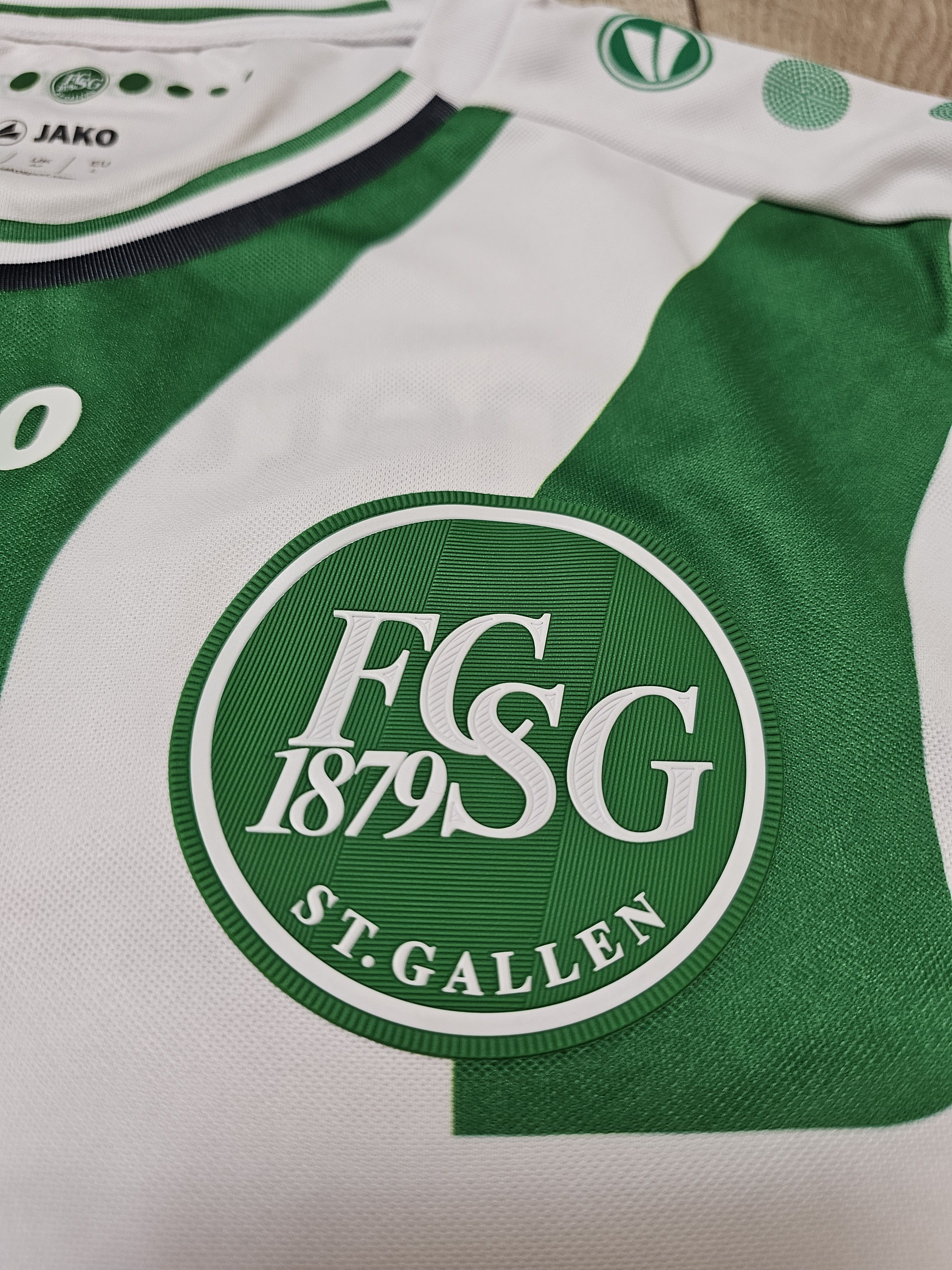 All Sport ST GALLEN 2015 2016 HOME FOOTBALL SHIRT SOCCER JERSEY Size US M / EU 48-50 / 2 - 4 Thumbnail