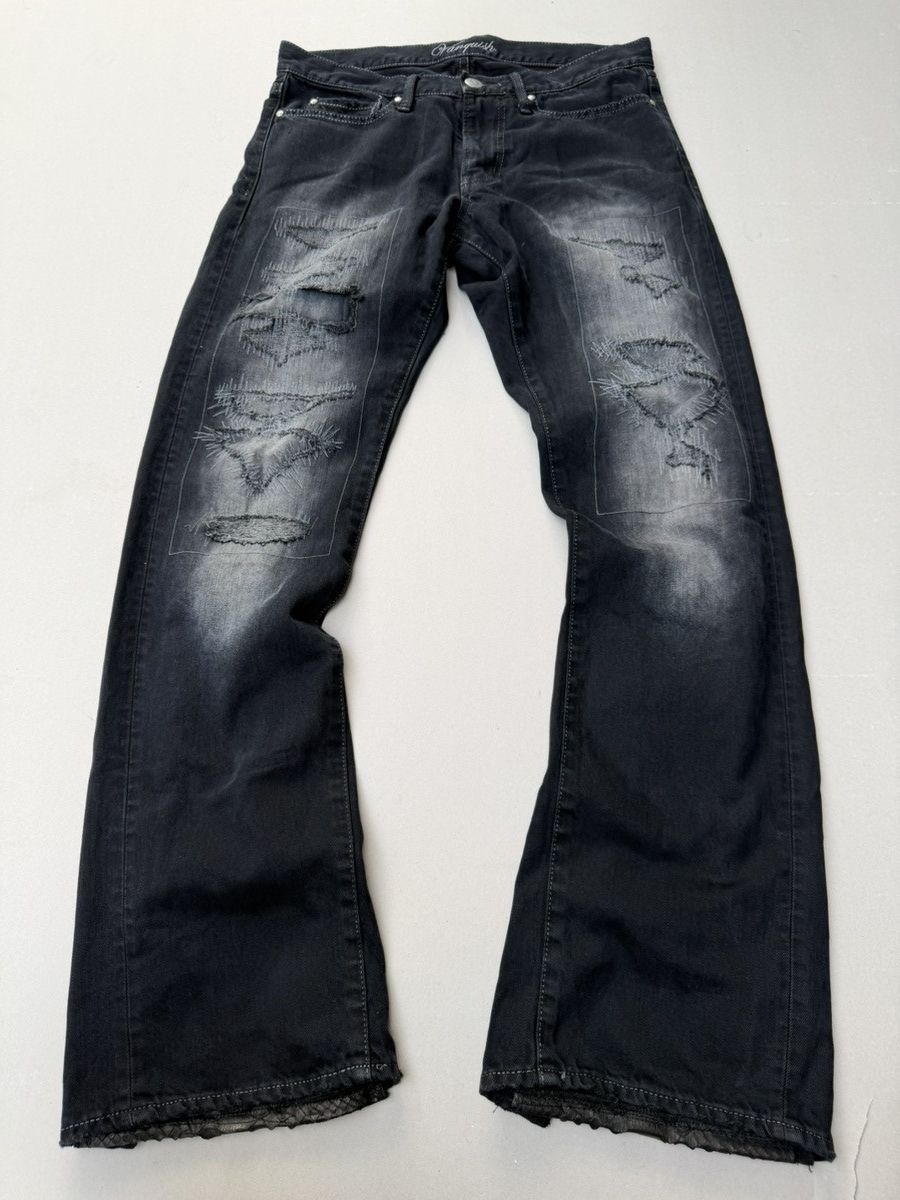 Vanquish lace up flare jeans Size US 32 / EU 48 - 1 Thumbnail