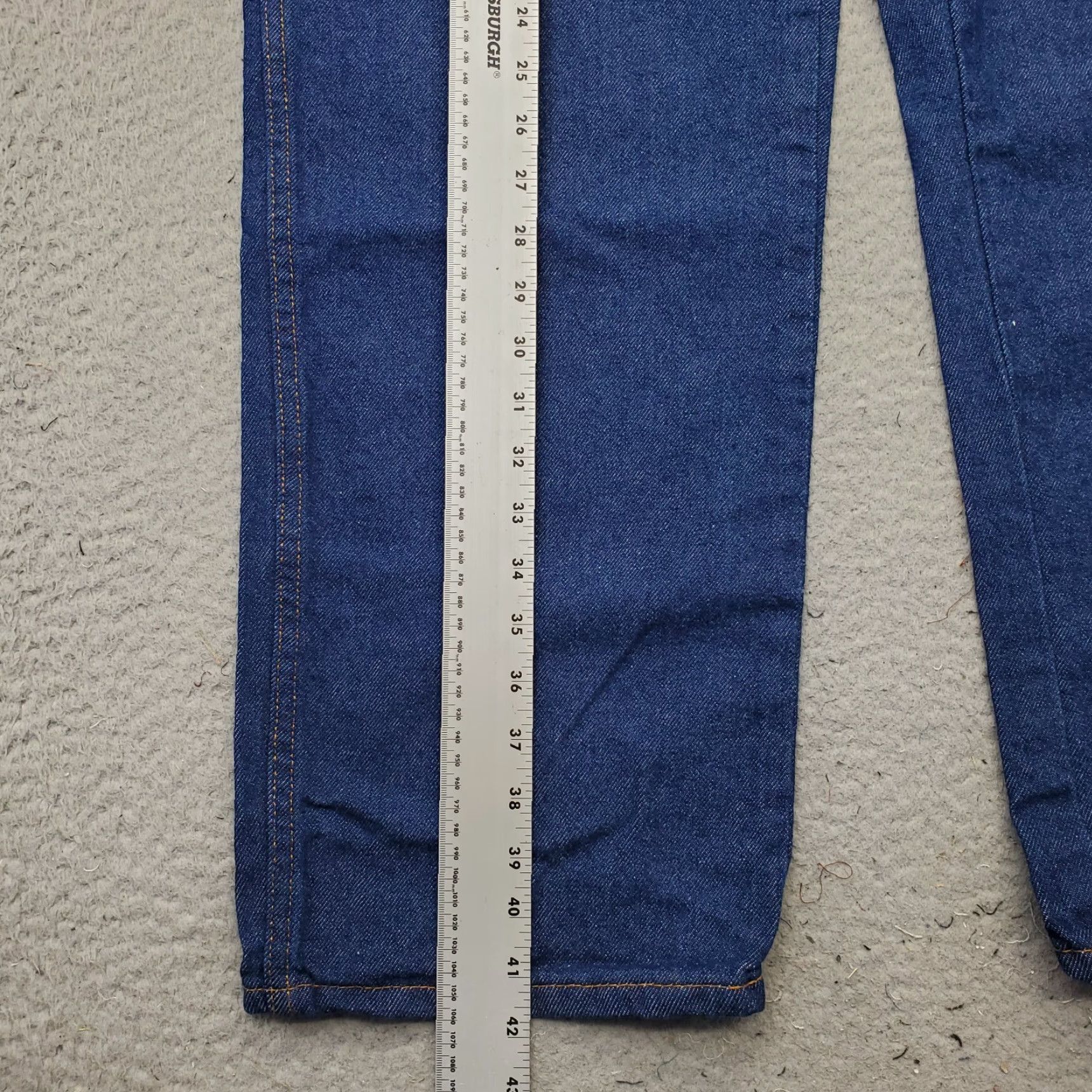 Dickies Dickies Jeans Men 40x30 Blue Denim Boho Straight Leg Relaxed CR393RNB Jeans Size 40 Men Blue Size US 40 / EU 56 - 3 Thumbnail