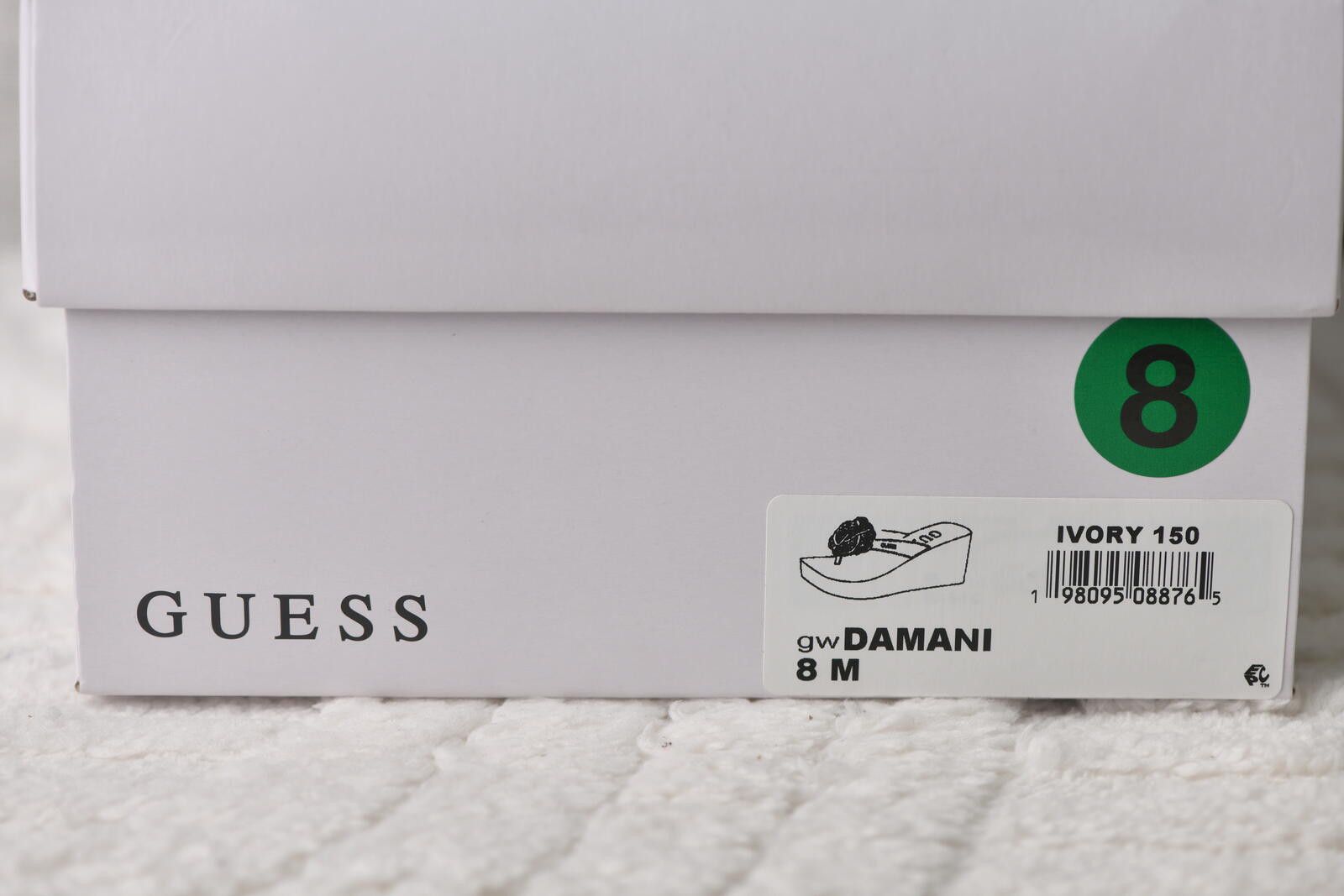 Guess Guess Damani Women Sandal | Ivory 150 Size US 8 / IT 38 - 3 Thumbnail
