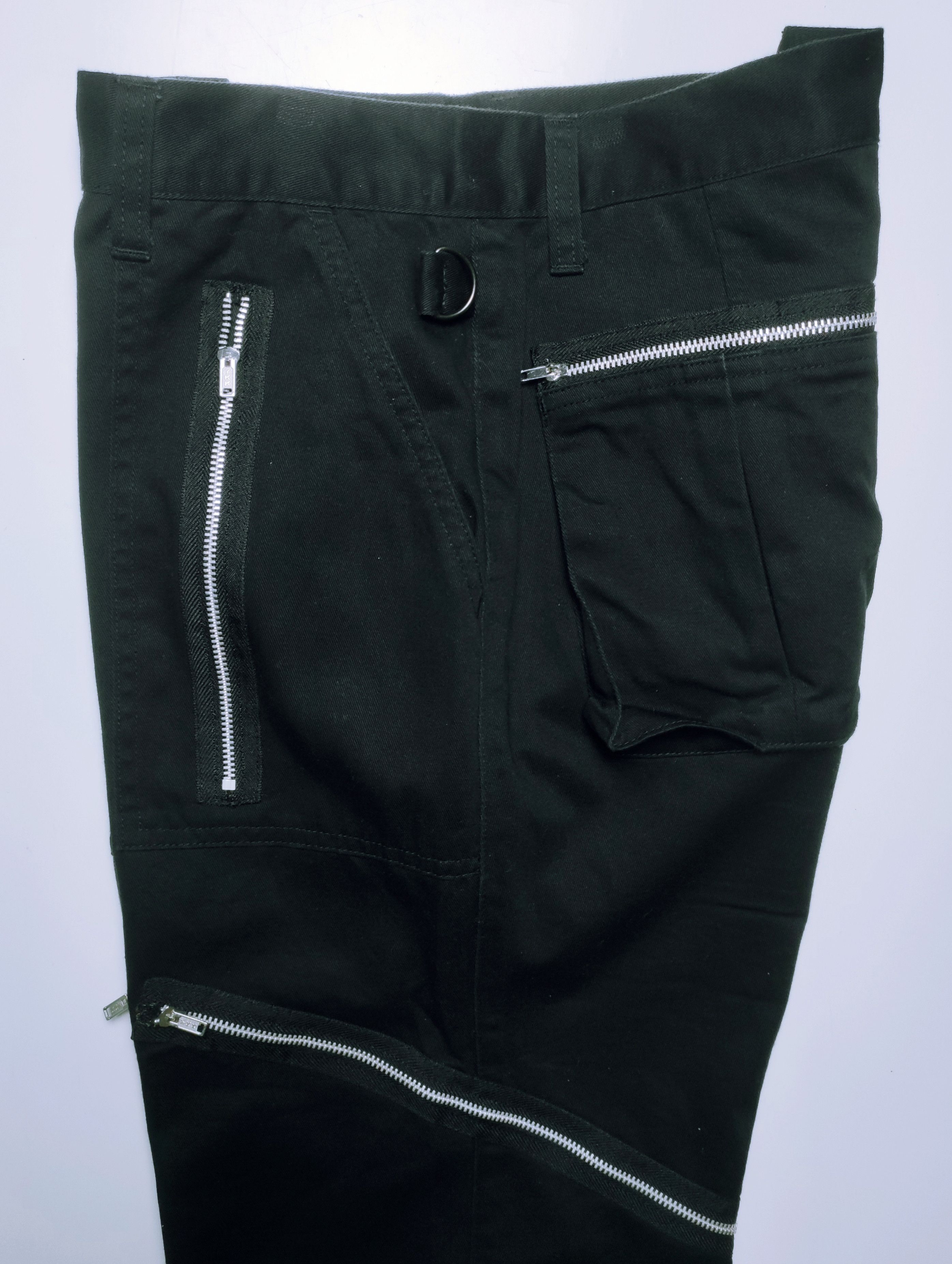 Other Mc Apache Punk Inspired Zipper 3/4 Pants Size US 32 / EU 48 - 4 Thumbnail