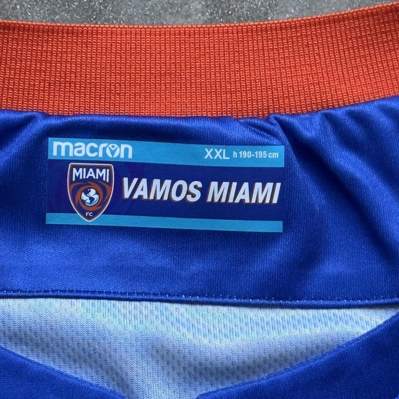 Macron Macron Miami Fusion Fc Away Futbol Soccer Jersey Size US XXL / EU 58 / 5 - 6 Thumbnail
