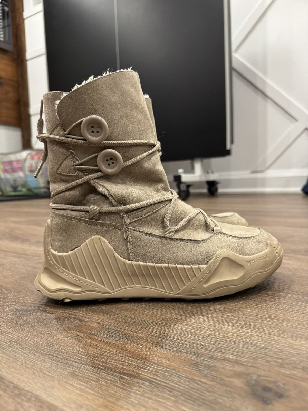 Off-White Off-White™ DDSY-1000 Suede Boots – 2013 Virgil Abloh Archive Size US 9 / IT 39 - 20 Thumbnail
