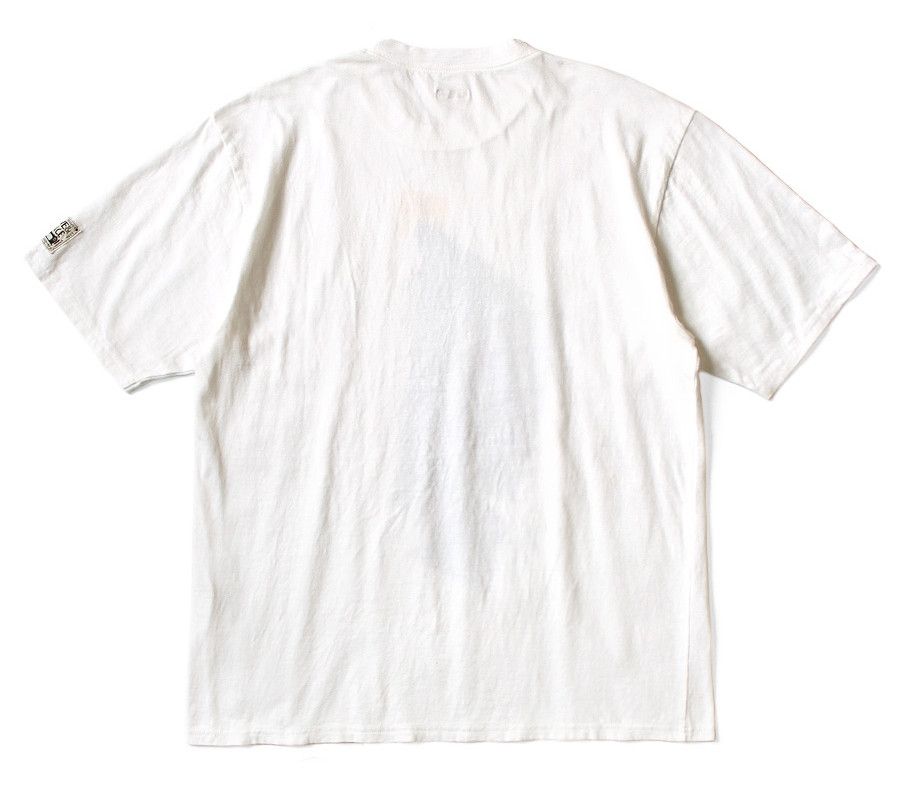 Kapital Kapital 20 Tenjiku PECKISH BORO PIECE crew t-shirt Tee white Size US XL / EU 56 / 4 - 2 Thumbnail