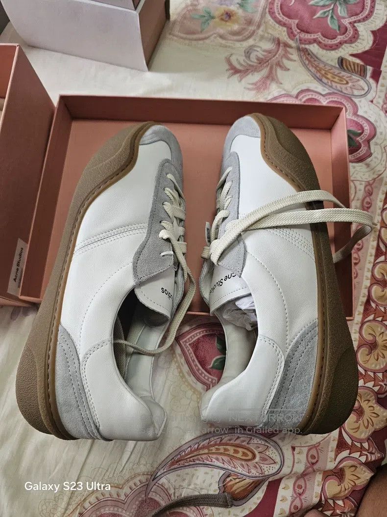 Acne Studios Low-top De Xun shoes, casual life shoes
