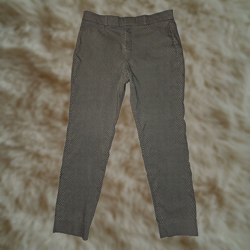 Banana Republic Banana Republic Sloan Curvy Fit Pants Women's Size 8 Gray Preppy Workwear Size 30" / US 8 / IT 44 - 1 Thumbnail