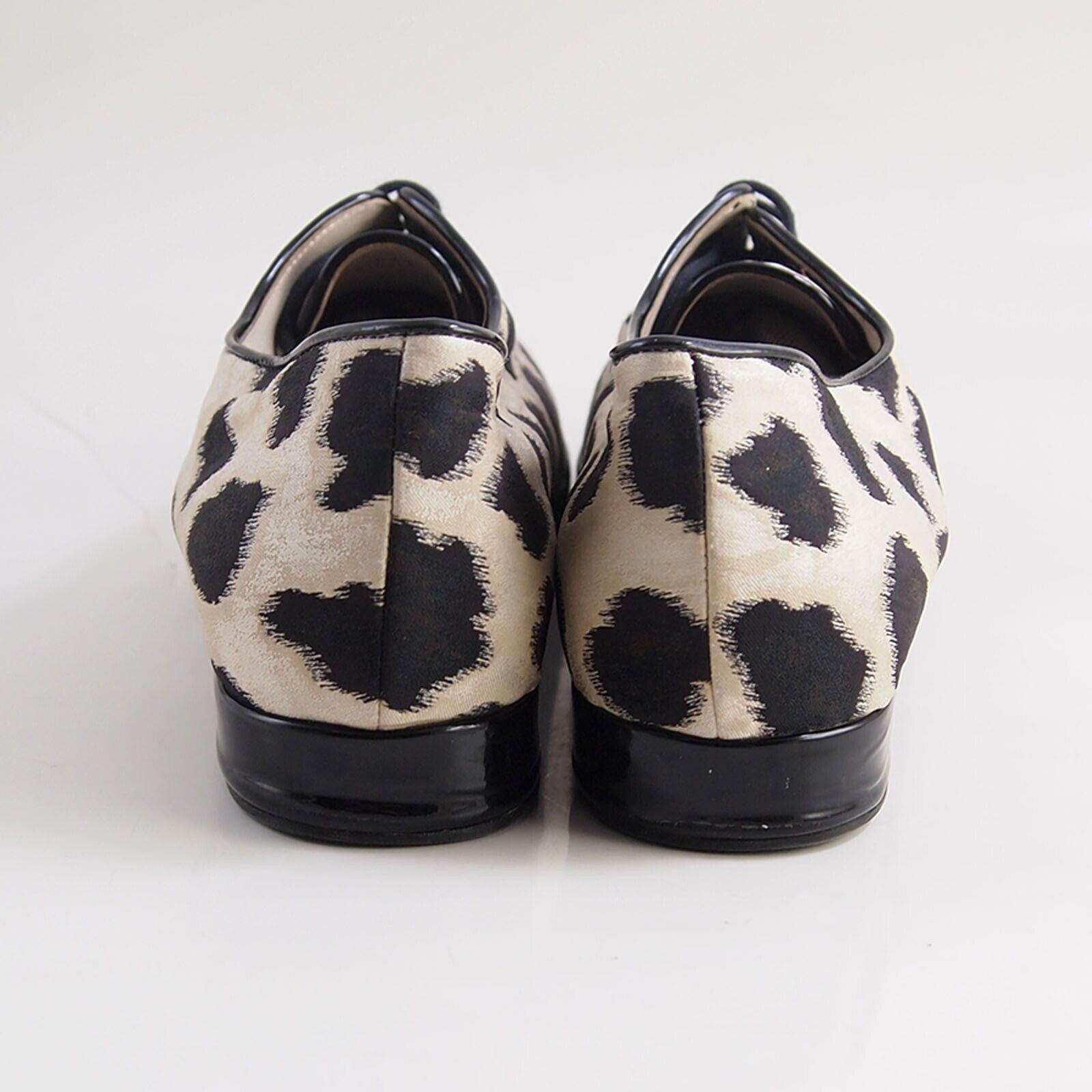 Giorgio Armani Giorgio Armani Oxfords Black White Canvas EU 38 US 8 Size US 8 / IT 38 - 5 Thumbnail