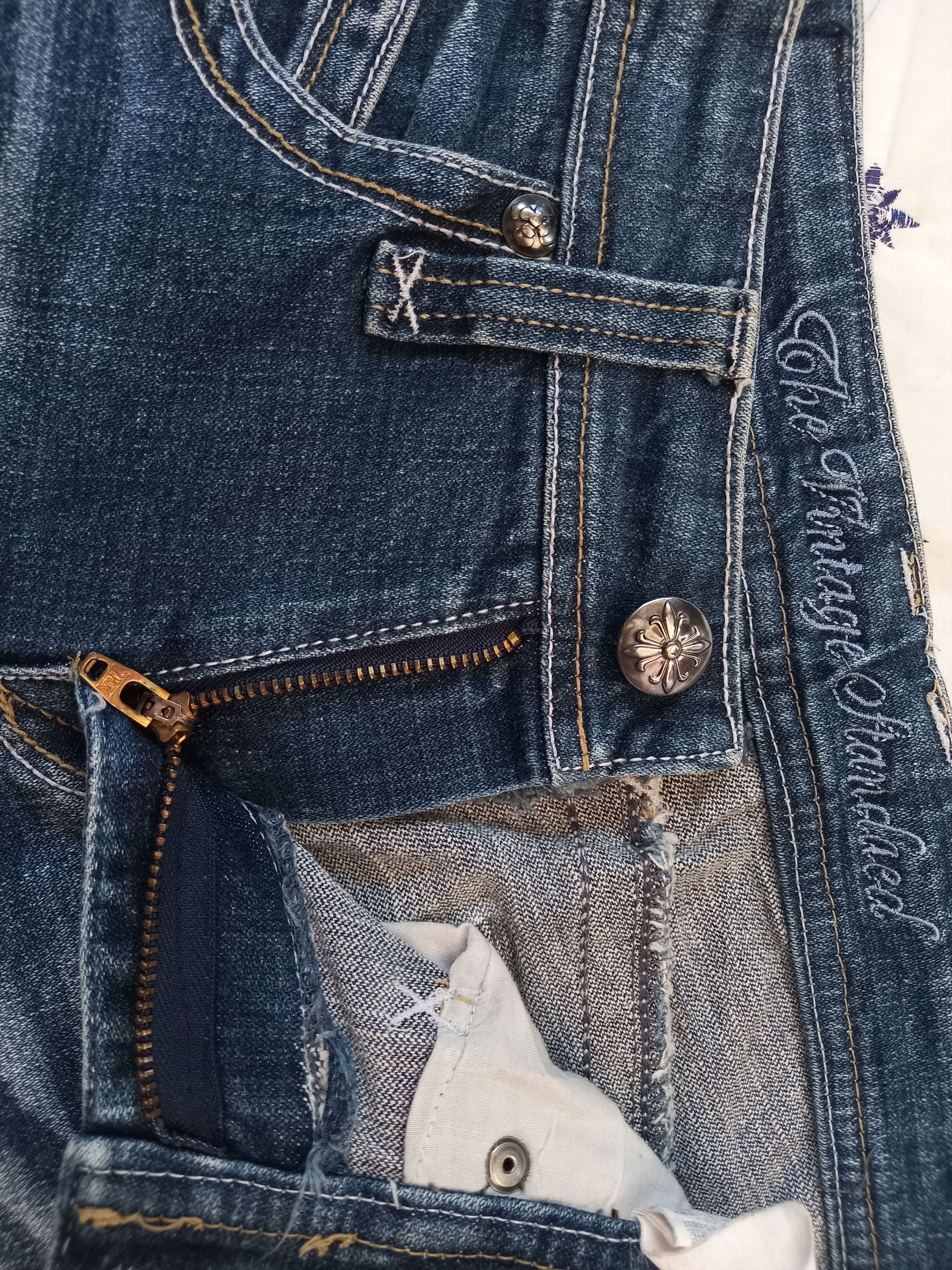 Japanese Brand Original Jeans Garment Japanese Flared Jeans Size 28" / US 6 / IT 42 - 6 Thumbnail