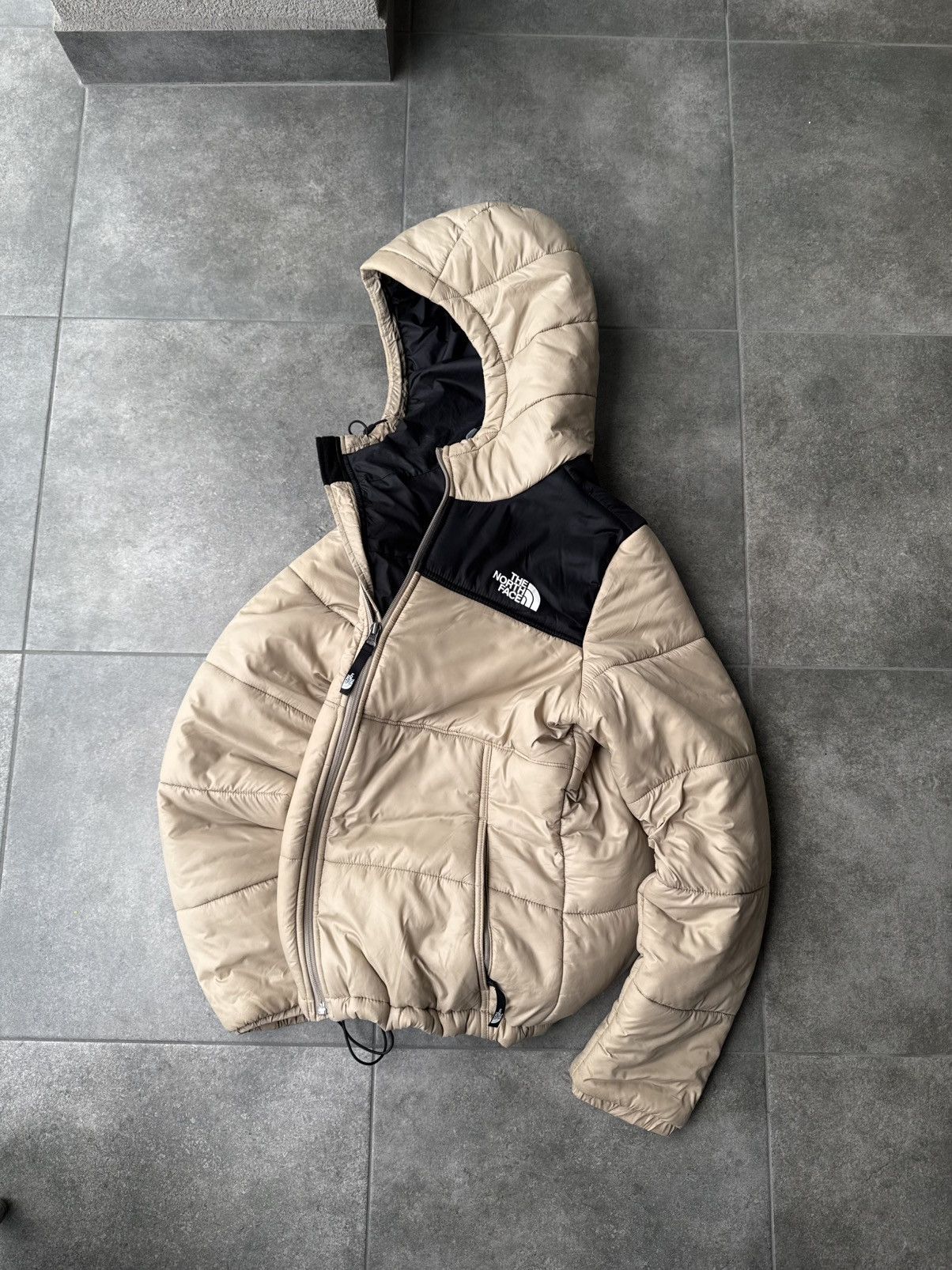 The North Face Vintage Y2K The North Face Puffer Hooded Jacket Outdoor Size US L / EU 52-54 / 3 - 2 Thumbnail