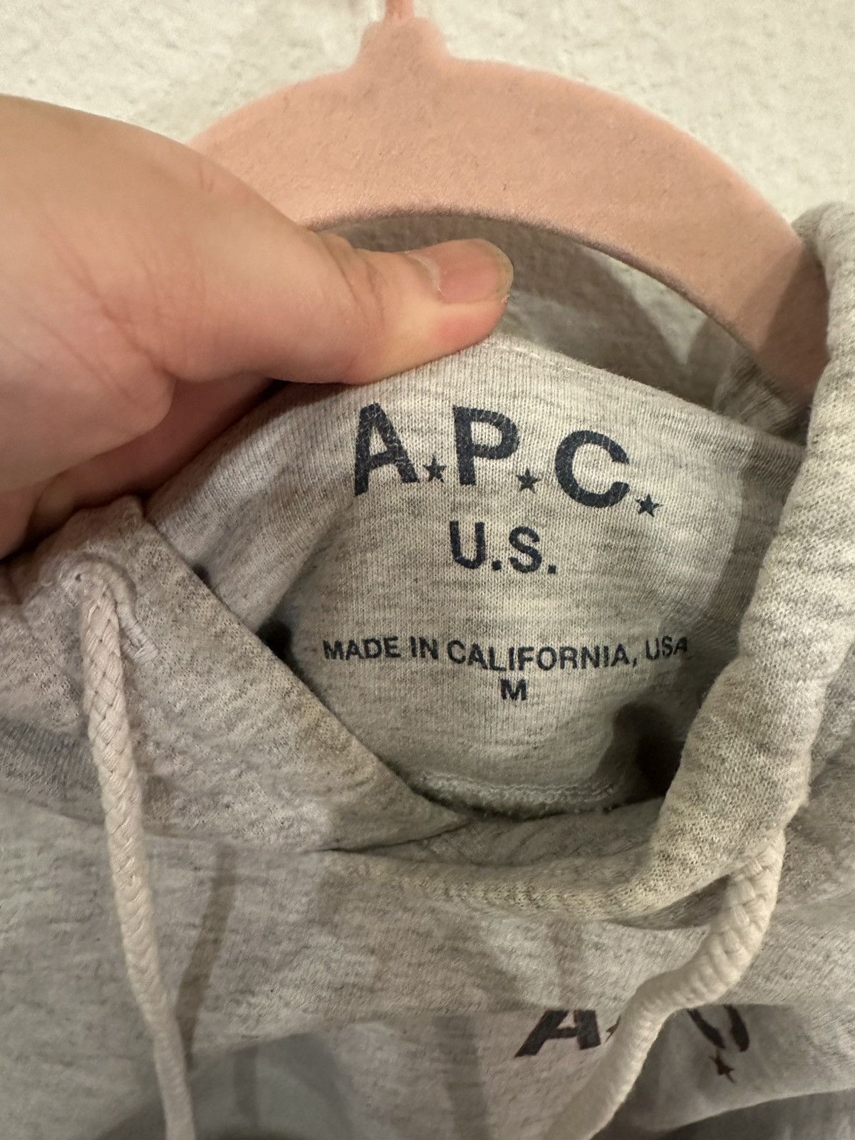 A.P.C. A.P.C. U.S. - Gray Hoodie - Size Medium (Unisex) Size US M / EU 48-50 / 2 - 5 Thumbnail