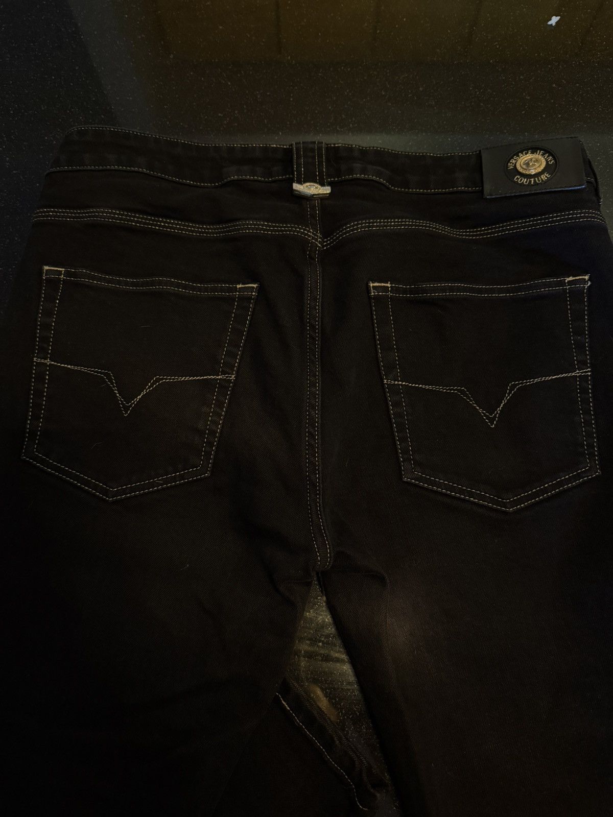 Versace Jeans Couture Versace jeans couture black denim jeans Size US 34 / EU 50 - 4 Thumbnail