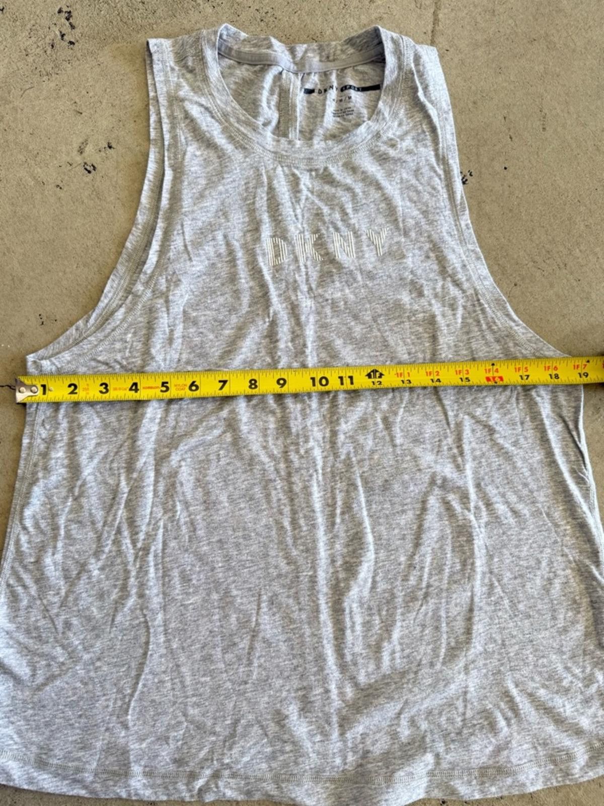 DKNY DKNY Sport / Logo Athletic Tank Top / Gray Size M / US 6-8 / IT 42-44 - 6 Thumbnail