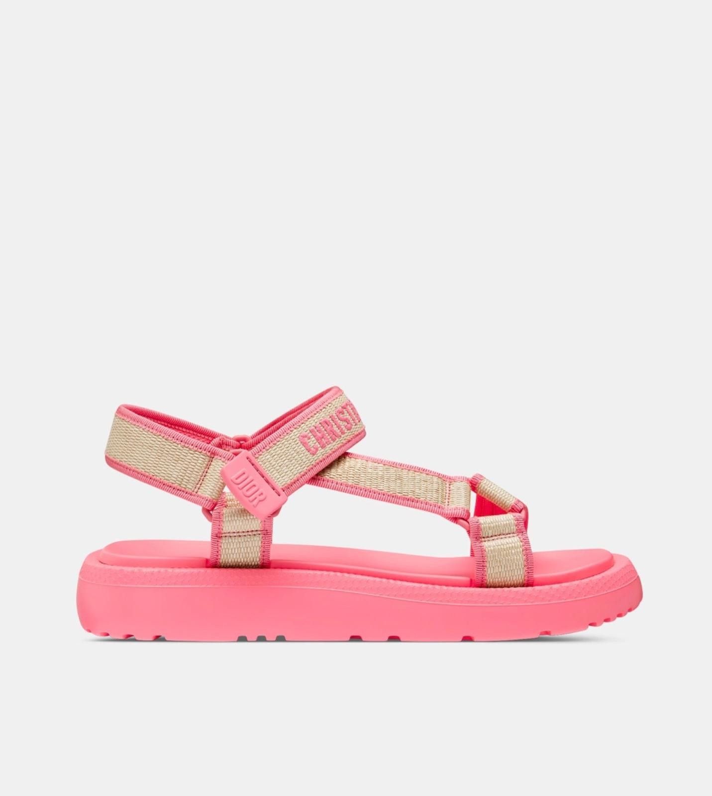 Dior Dior Dioriviera D-Wave Sandals Size US 5.5 / IT 35.5 - 1 Thumbnail