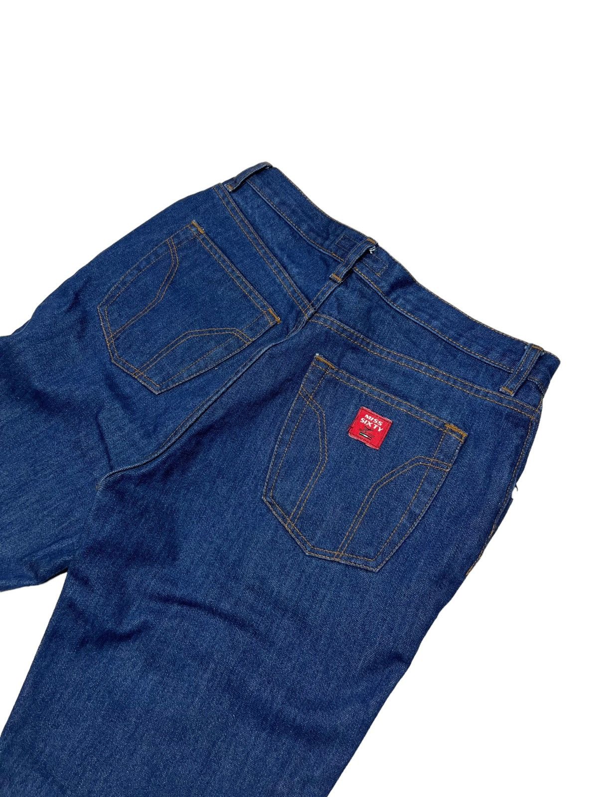 Vintage Vintage 90s Miss Sixty Flared Jeans Italy y2k Denim Size 32" / US 10 / IT 46 - 12 Thumbnail