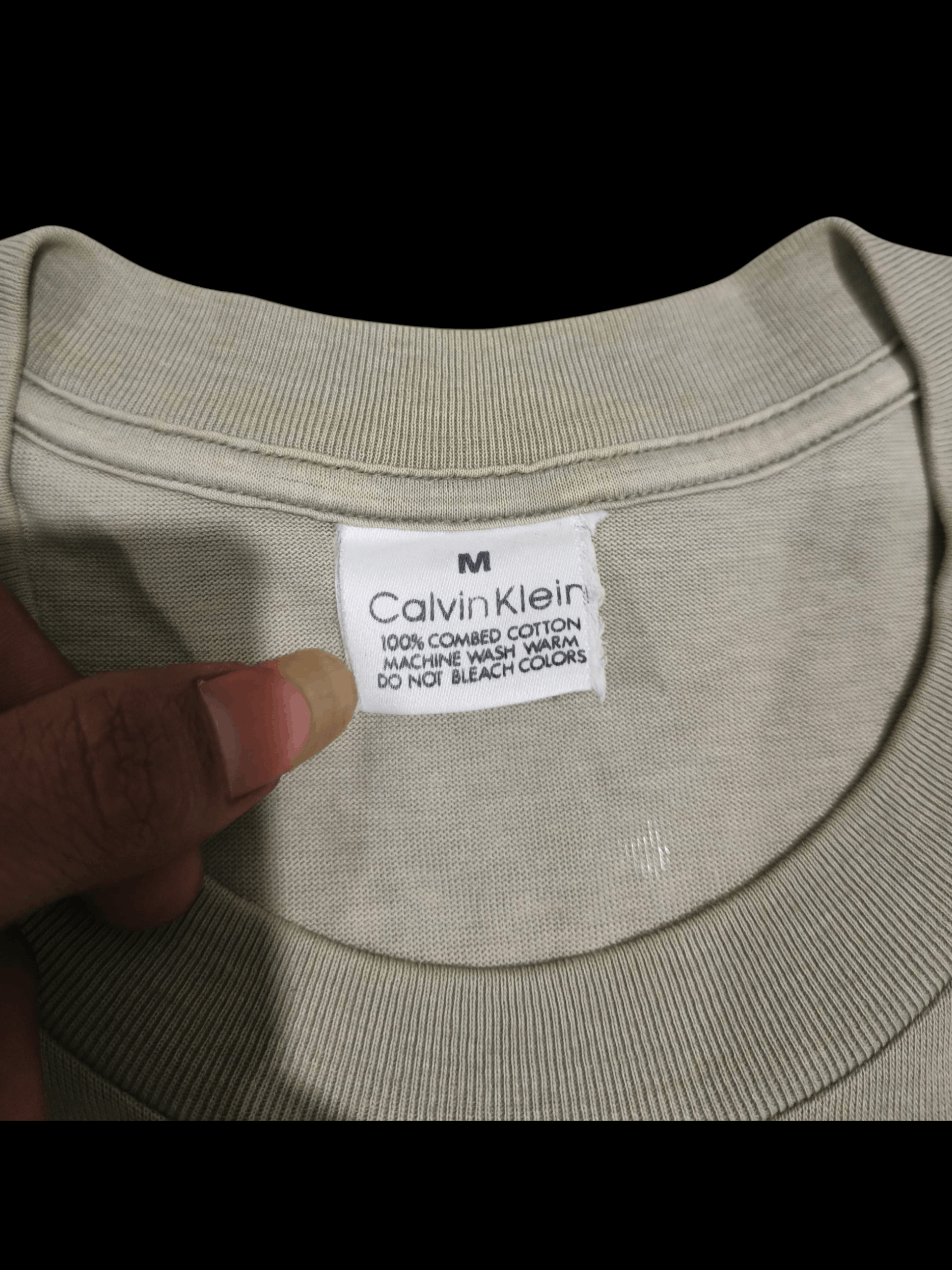 Vintage Vintage Ringer tee Calvin Klein Size US M / EU 48-50 / 2 - 3 Thumbnail