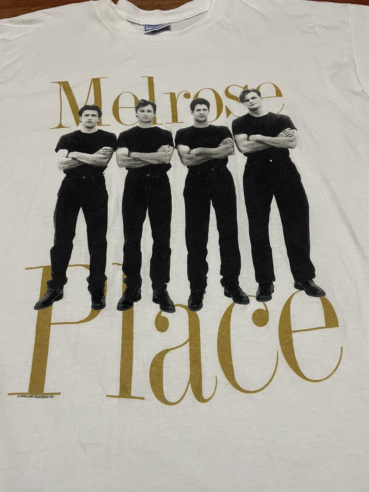 Vintage Vintage 1995 Melrose Place T-Shirt USA TV Show Promo Size US XL / EU 56 / 4 - 2 Thumbnail