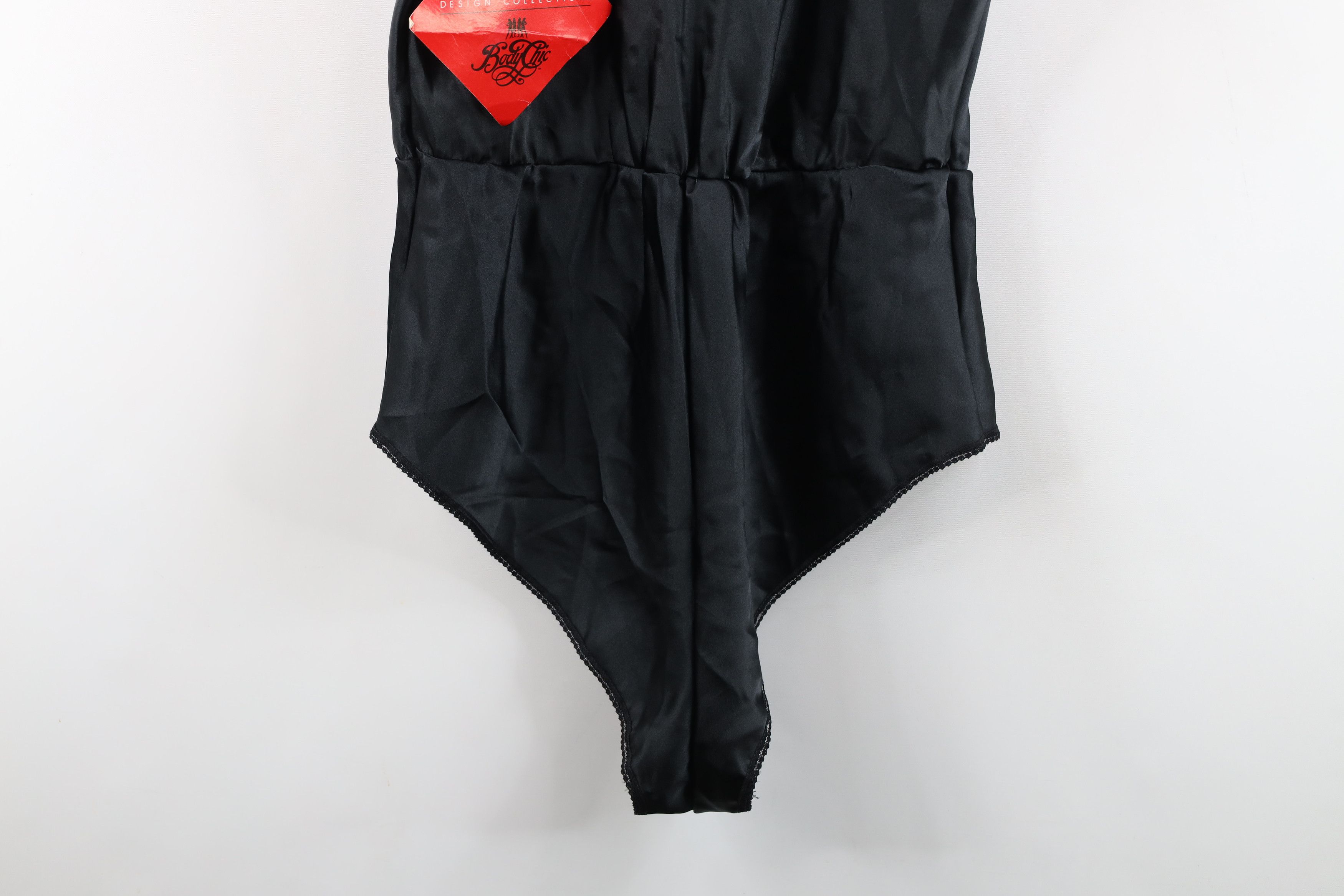 Vintage Deadstock Vintage 90s Snap Crotch Romper Lingerie USA Black Size L / US 10 / IT 46 - 15 Thumbnail