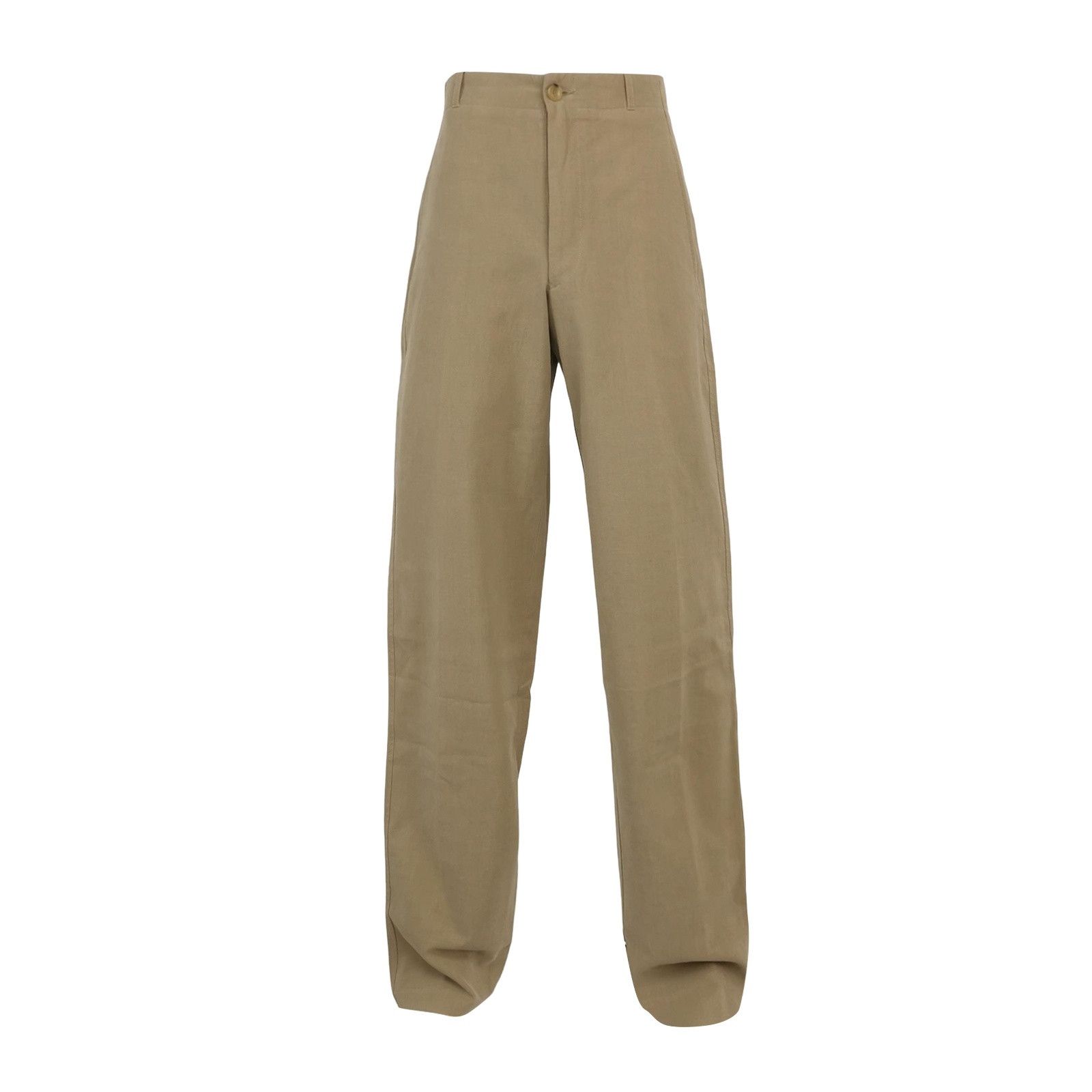 Giorgio Armani Giorgio Armani Beige Cotton Casual Pants 46 Size US 30 / EU 46 - 1 Thumbnail