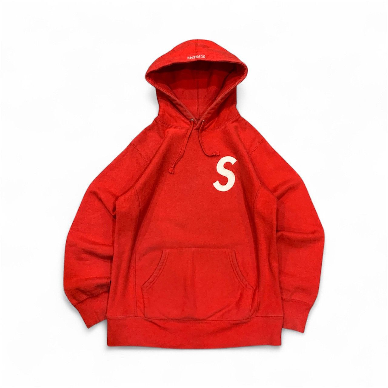 Supreme Supreme S Logo FW15 Hoodie Red Size US M / EU 48-50 / 2 - 1 Thumbnail