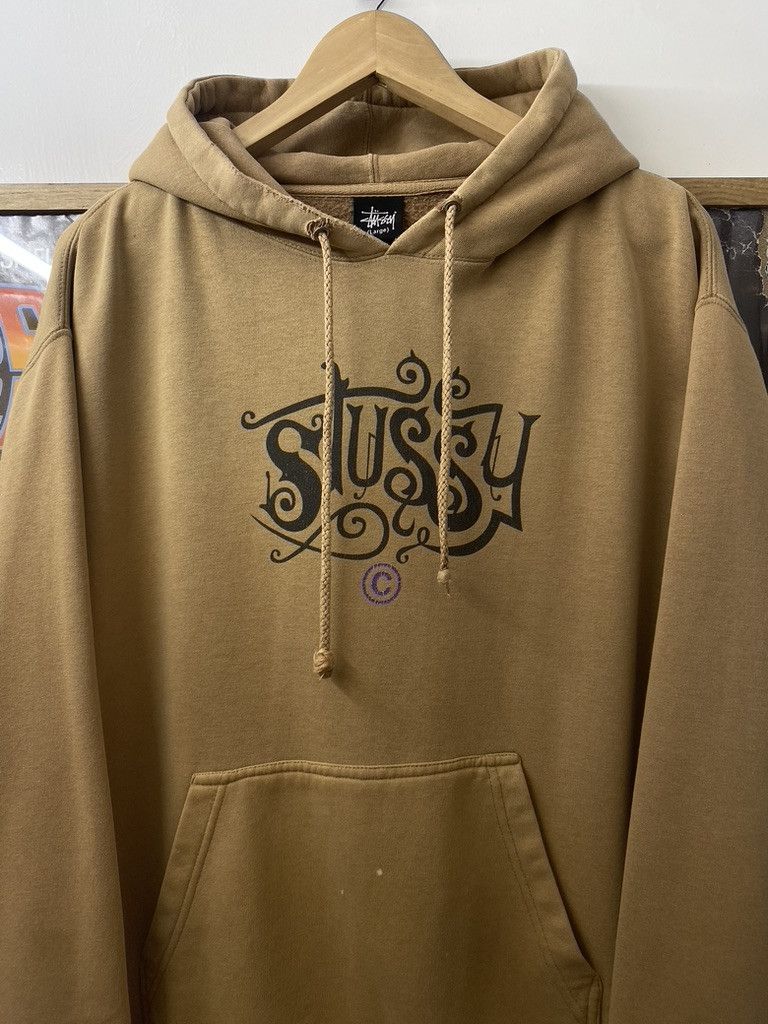 Stussy 00s Vintage Stussy Co. Old Cursive Script Spellout Hoodie Size US L / EU 52-54 / 3 - 5 Thumbnail