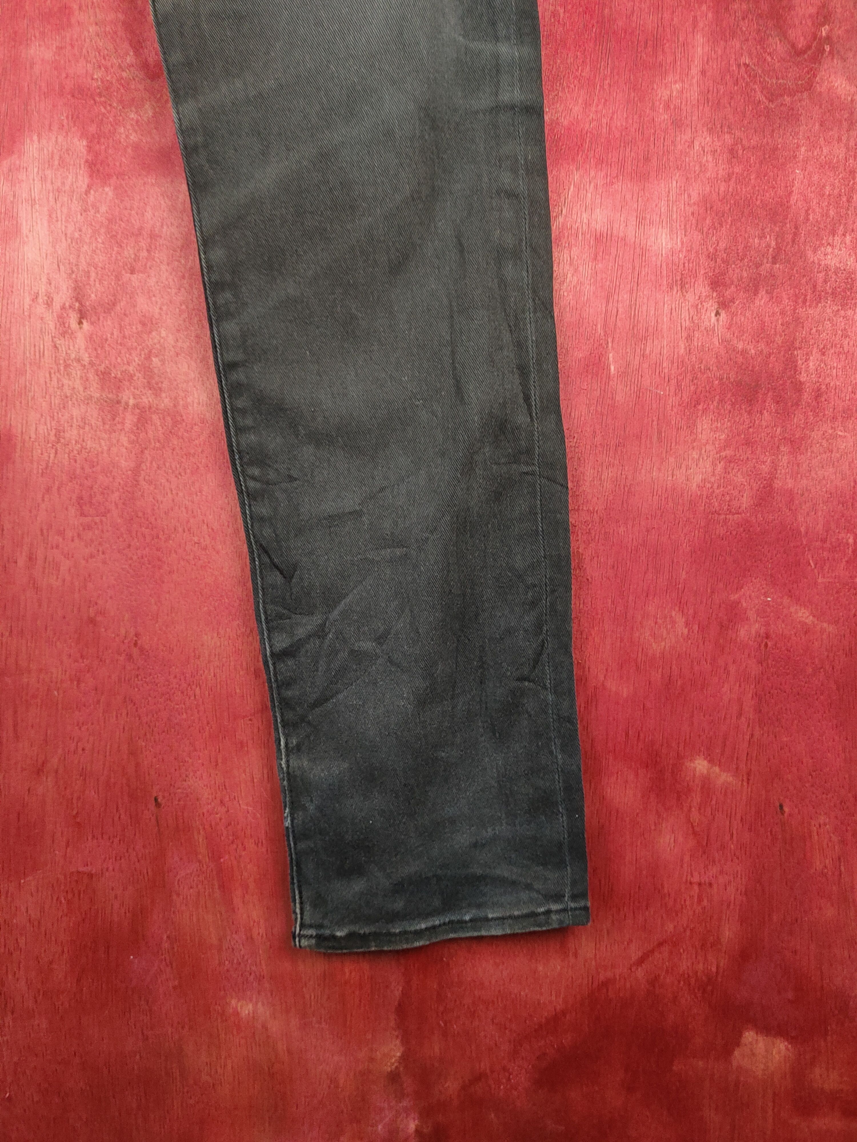 GU Gu Black Faded Distressed Ripped Skinny Jeans #S2316 Size US 30 / EU 46 - 6 Thumbnail