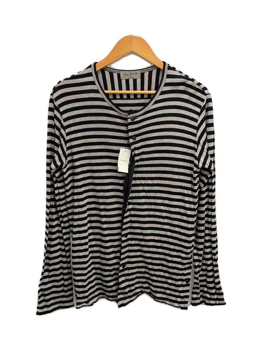 Yohji Yamamoto Striped Knit Cardian Size US L / EU 52-54 / 3 - 1 Thumbnail
