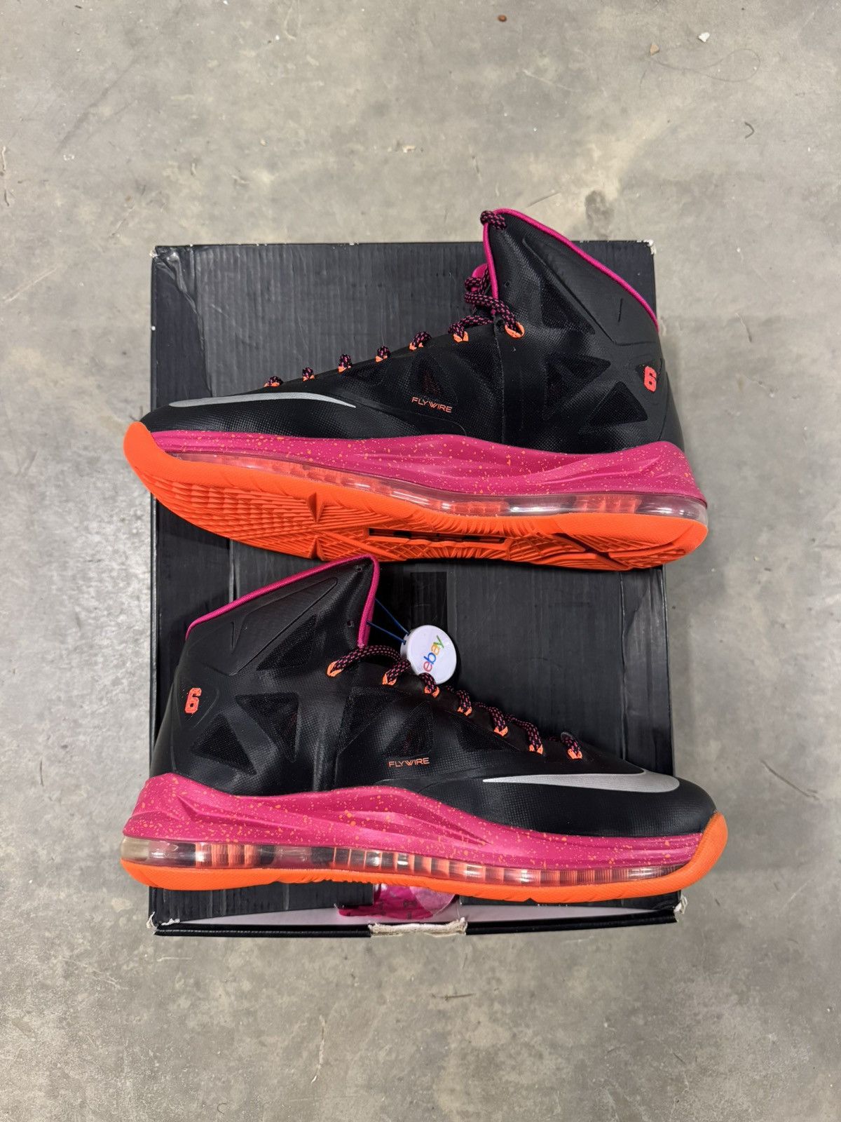 Nike Nike Lebron 10 Floridian Size 9.5 Size US 9.5 / EU 42-43 - 3 Thumbnail