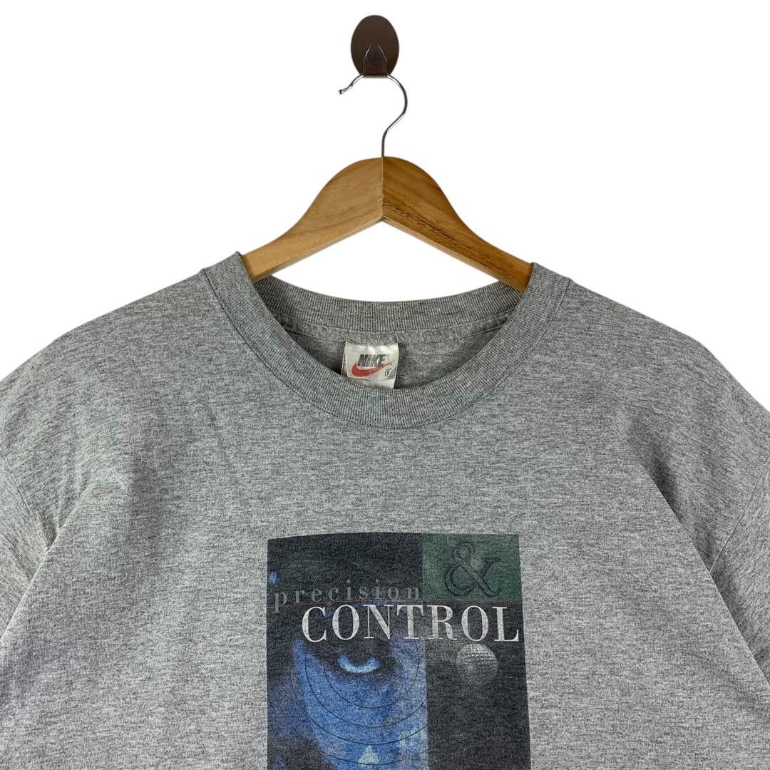 Nike VINTAGE 90s NIKE Tiger Woods precision control tee Size US M / EU 48-50 / 2 - 2 Thumbnail