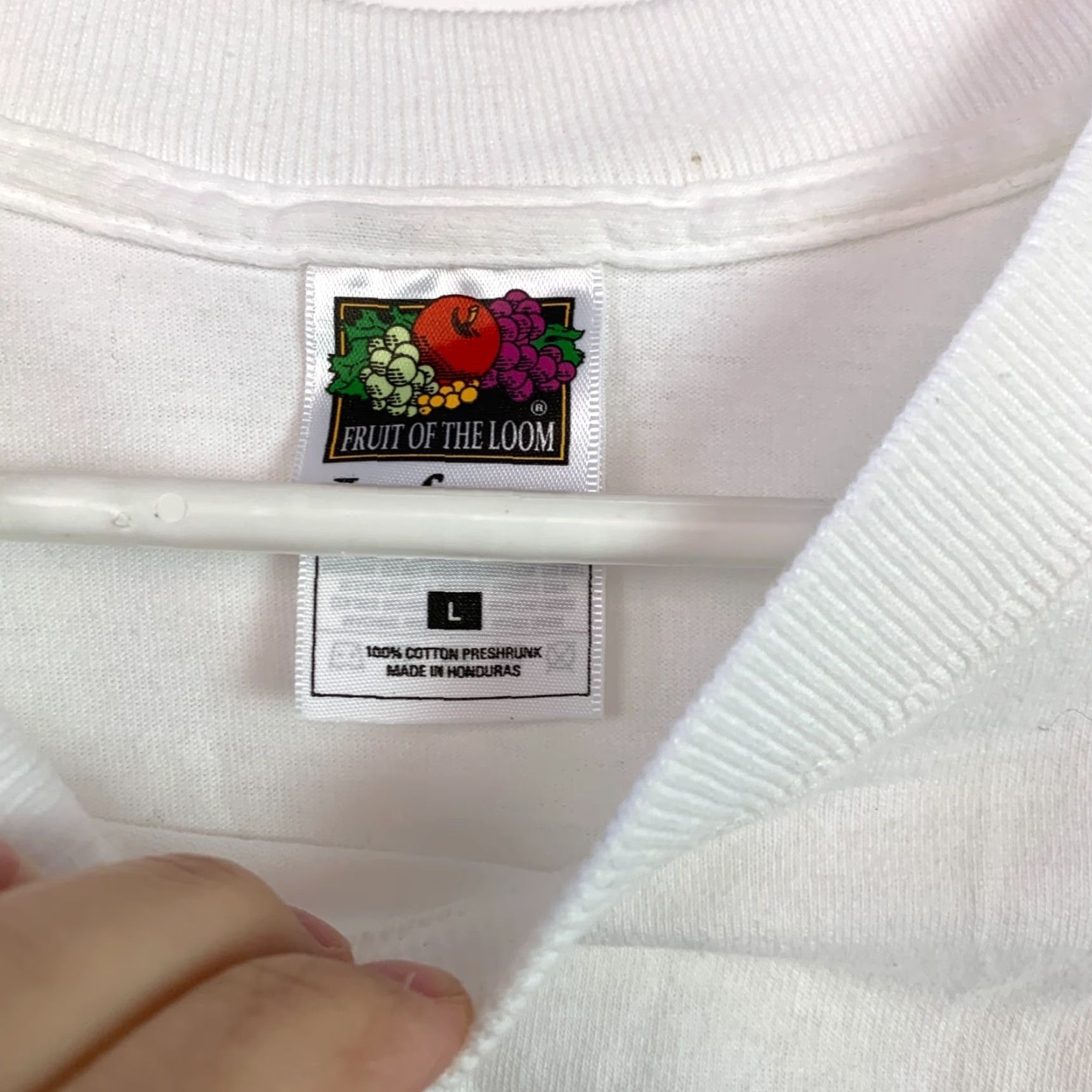 Fruit Of The Loom VINTAGE Fruit of the Loom White 100% Cotton T-Shirt L Large Copper Mountain Fly Girl Snowboard Tee Shirt Unisex Adults Men Women Size US L / EU 52-54 / 3 - 3 Thumbnail