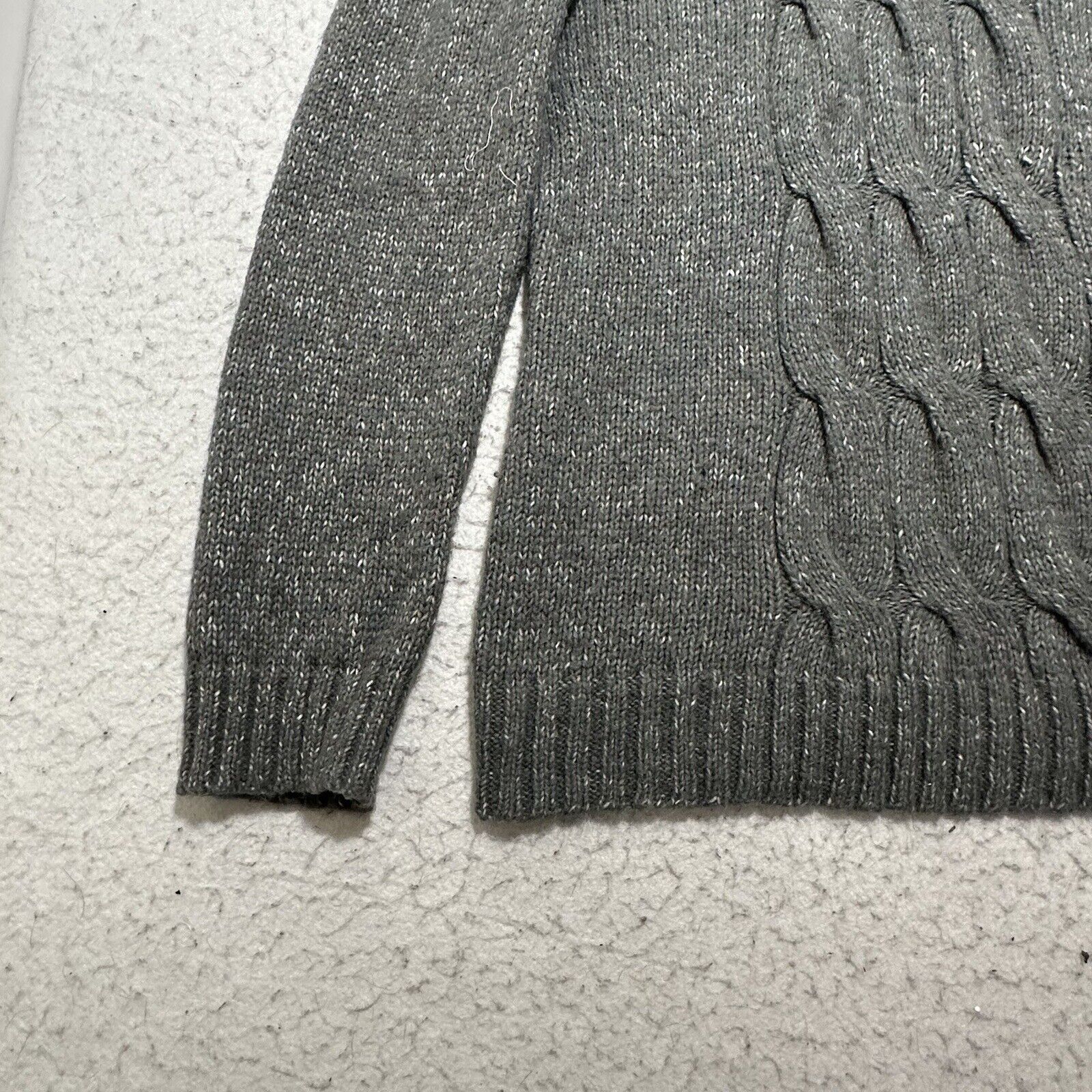 Other New York & Company Large Wool Gray Turtleneck Sweater Size L / US 10 / IT 46 - 5 Thumbnail