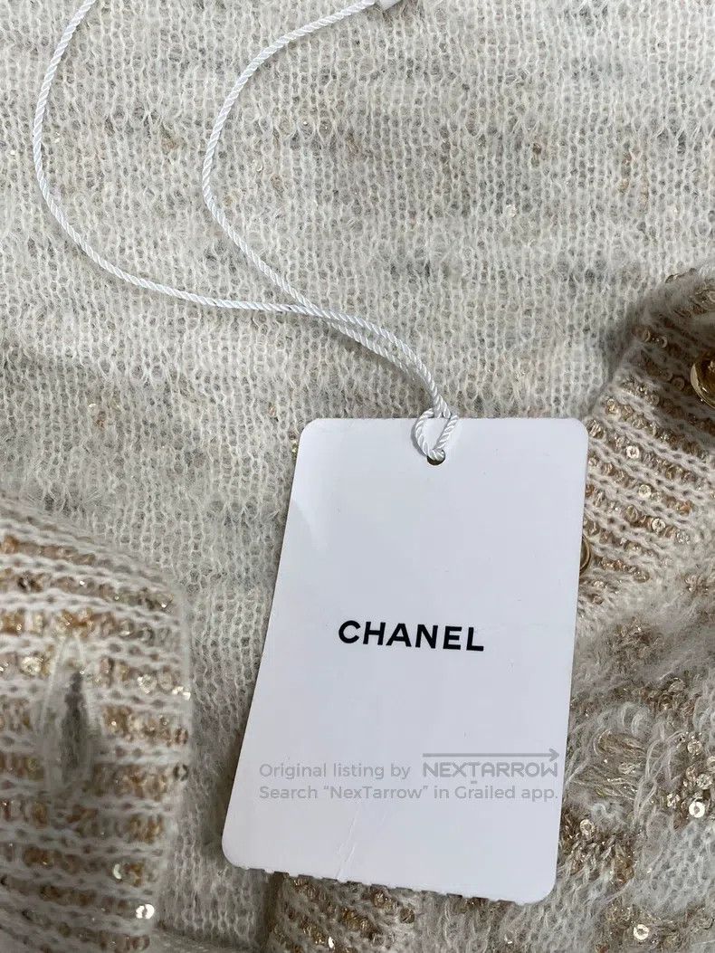 Chanel Chanel 23-year-old ski series platinum cardigan coat Size XXS / US 00 / IT 34 - 4 Thumbnail