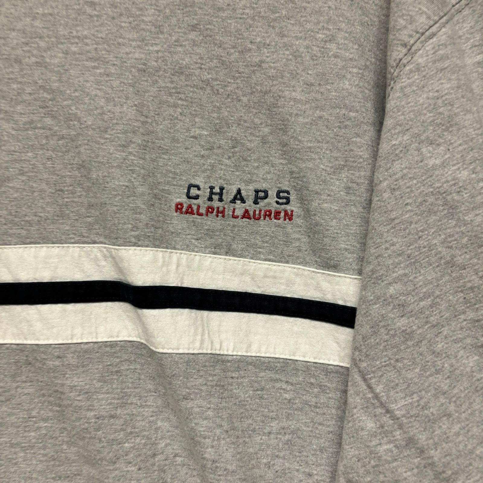 Chaps Vintage 90's Chaps Ralph Lauren Shirt Long Sleeve Stripes Size US L / EU 52-54 / 3 - 4 Thumbnail