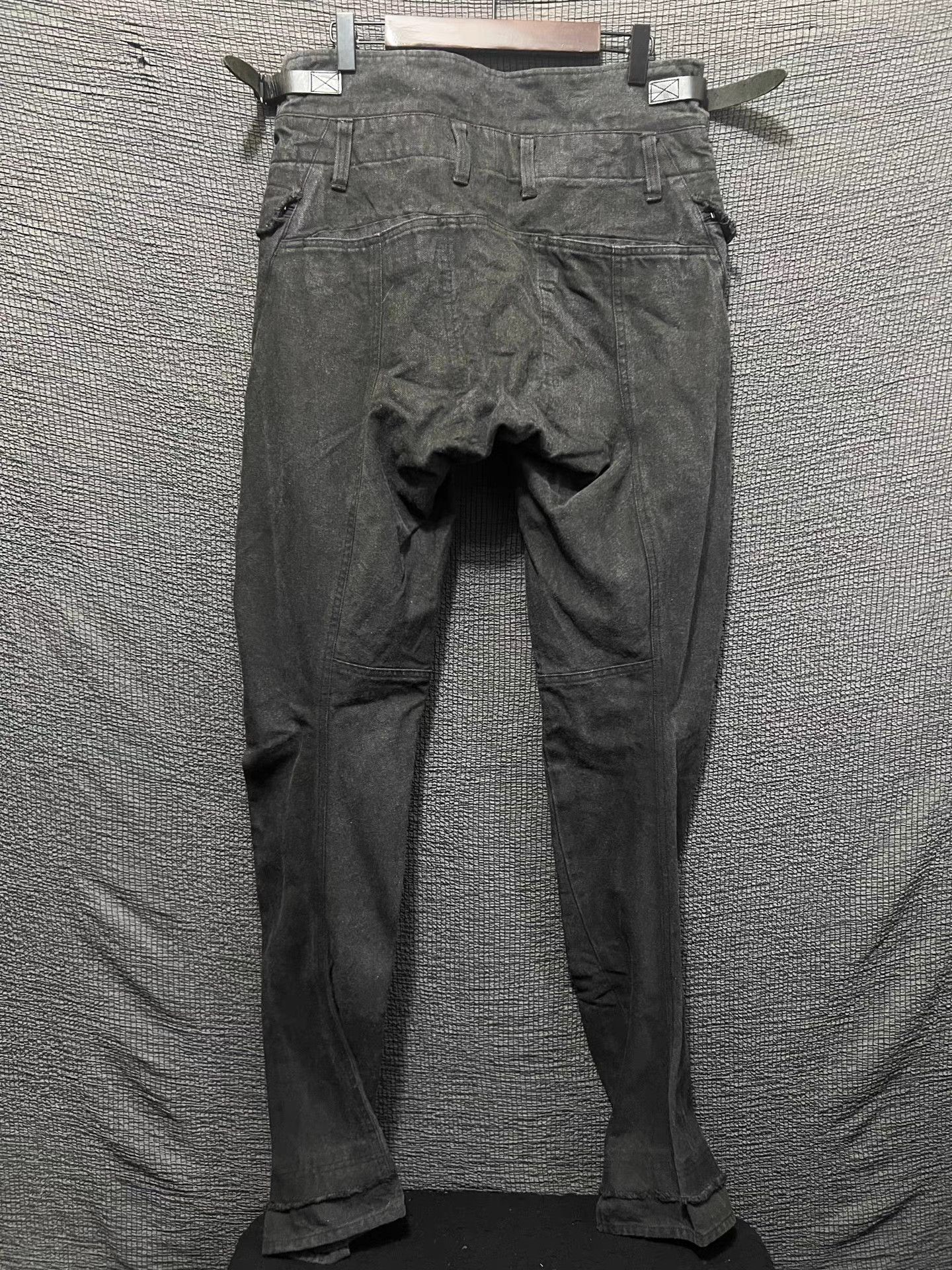 D.Hygen D.HYGEN washed distressed denim "cannon" pants Size US 31 - 2 Thumbnail