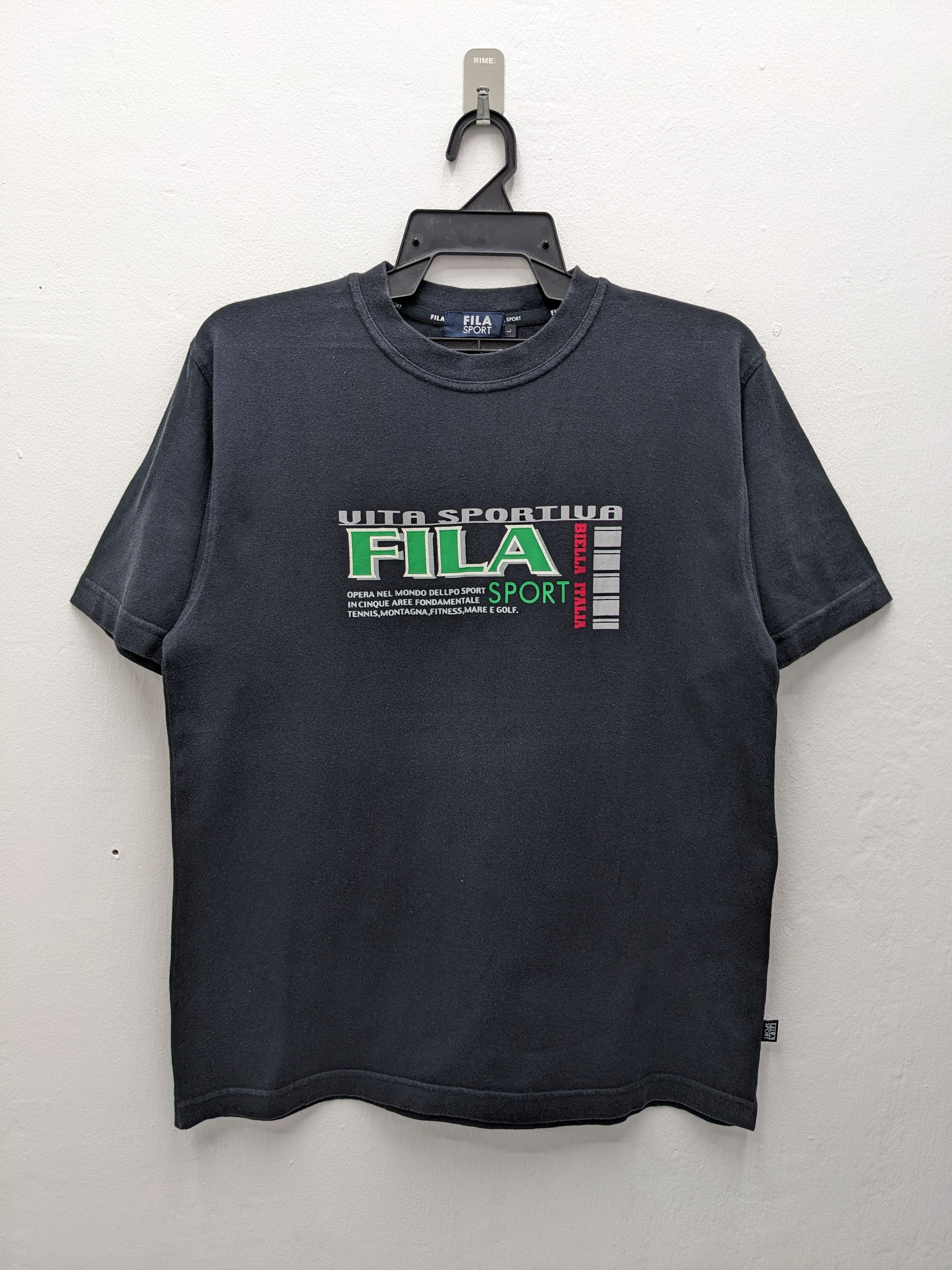 Fila VINTAGE VITA SPORTIVA FILA SPORT TSHIRT Size US L / EU 52-54 / 3 - 2 Thumbnail