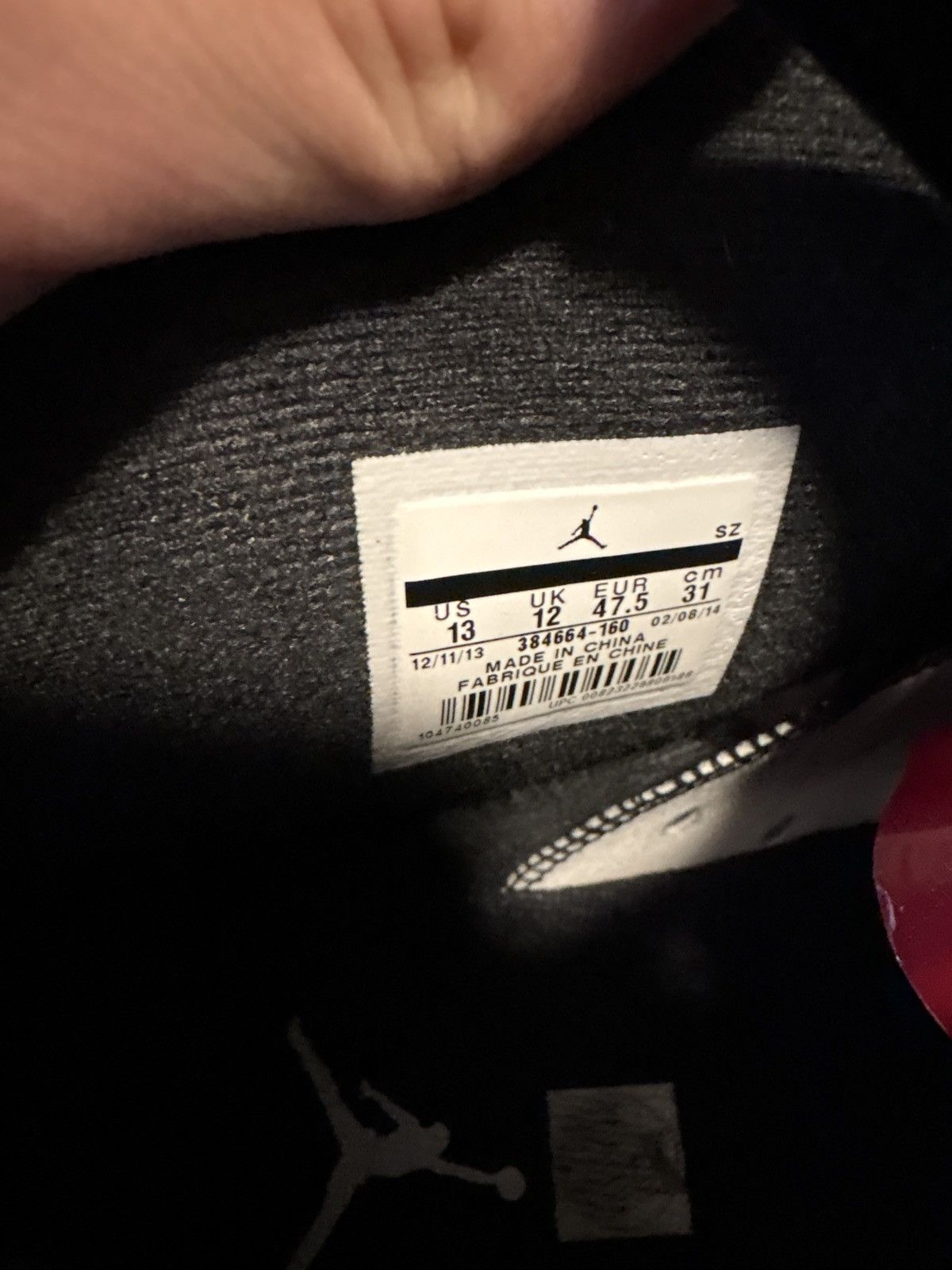 Jordan Brand 2016 Carmine 6s Size US 13 / EU 46 - 2 Thumbnail