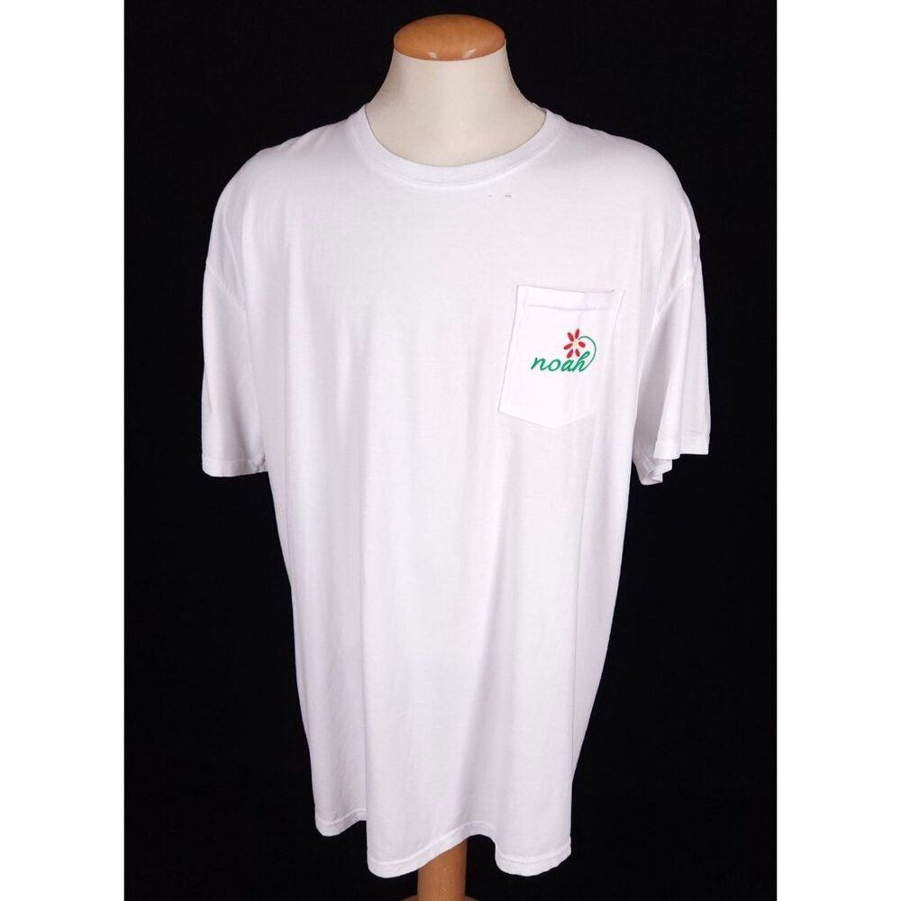 Noah Noah NYC Signature Pocket Tee Size XXL Mens White T-Shirt Size US XXL / EU 58 / 5 - 1 Thumbnail
