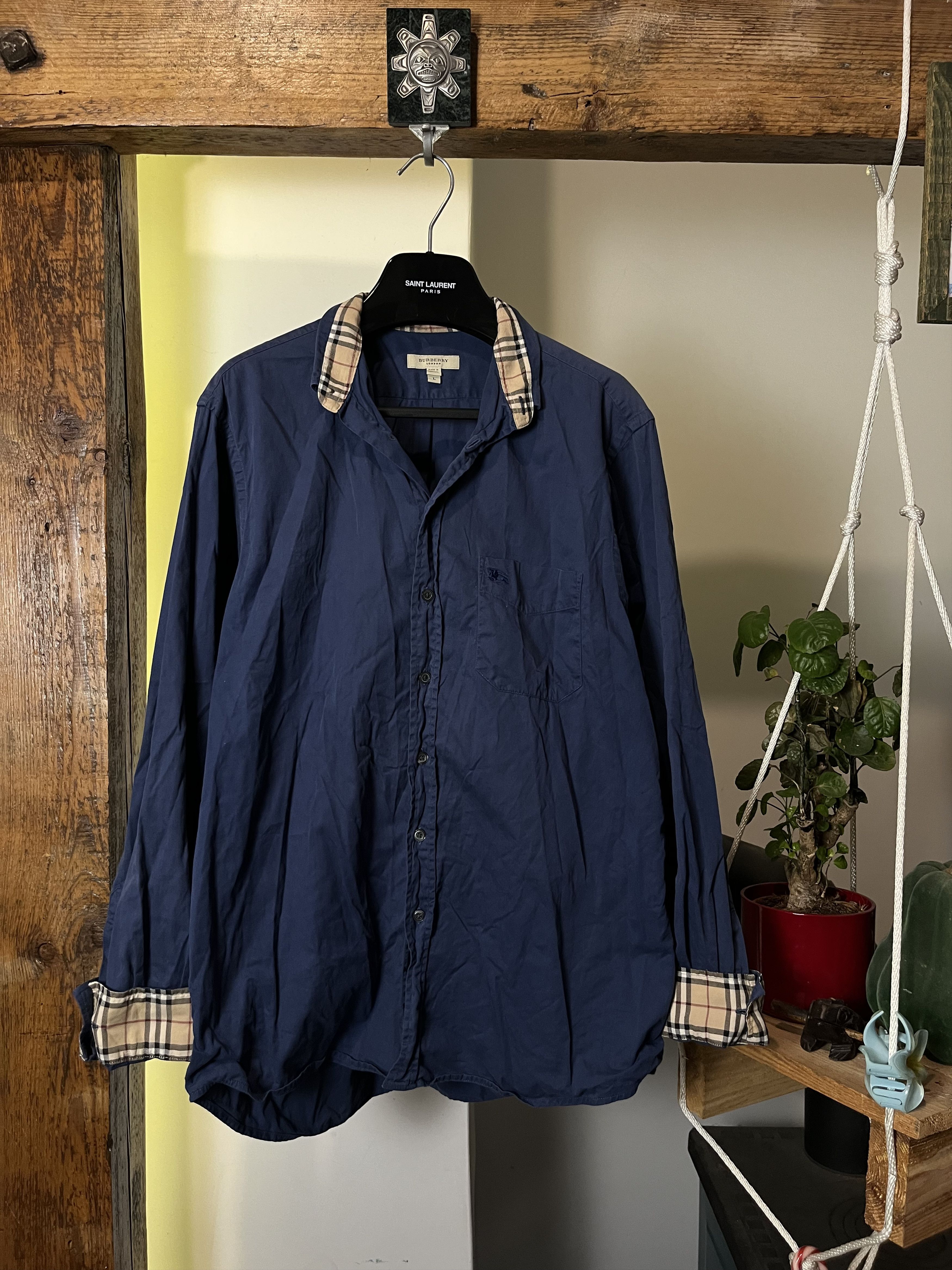 Burberry × Vintage Burberry London Nova Check Pattern Size US L / EU 52-54 / 3 - 1 Thumbnail