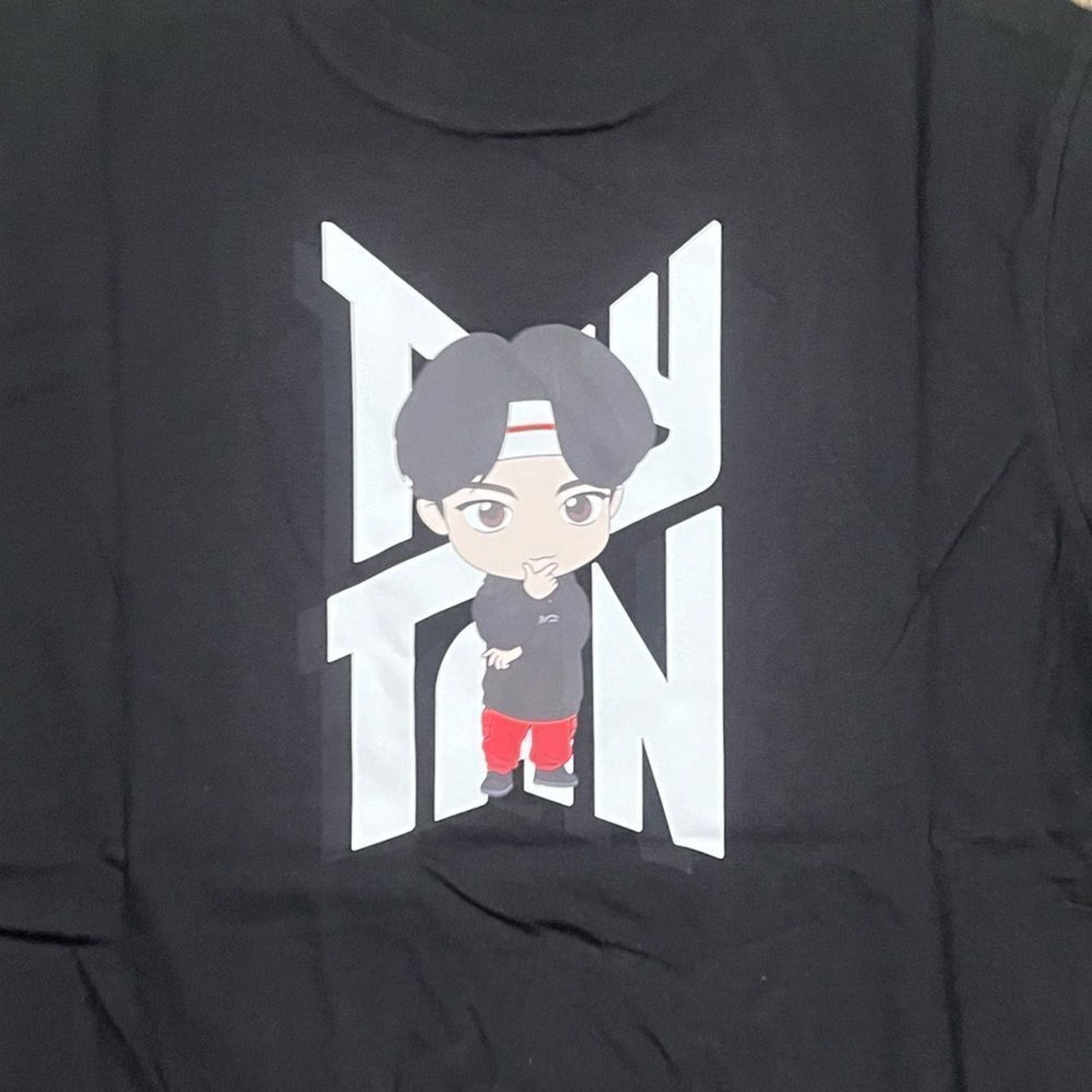 Vintage NWT BTS TinyTan Jin Character T-Shirt Black Size L Size US L / EU 52-54 / 3 - 10 Thumbnail