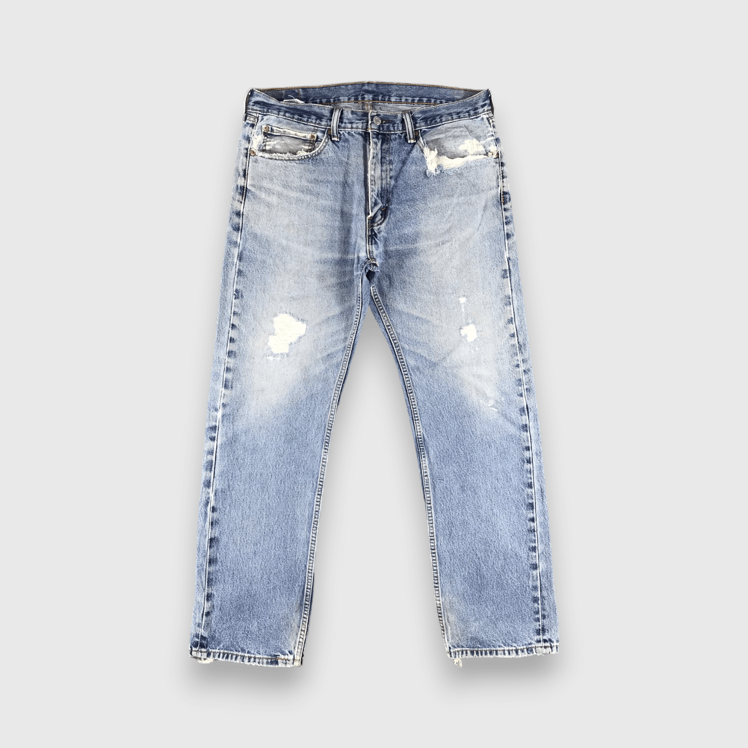 Levi's Vintage Blue Wash Levis 505 Jeans-J2477 Size US 36 / EU 52 - 1 Thumbnail