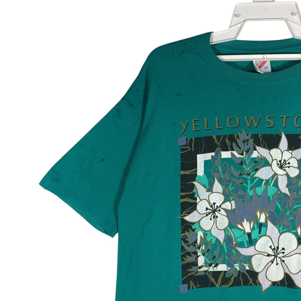 Jerzees Vintage Yellowstone Jerzees T-Shirt Size US L / EU 52-54 / 3 - 3 Thumbnail