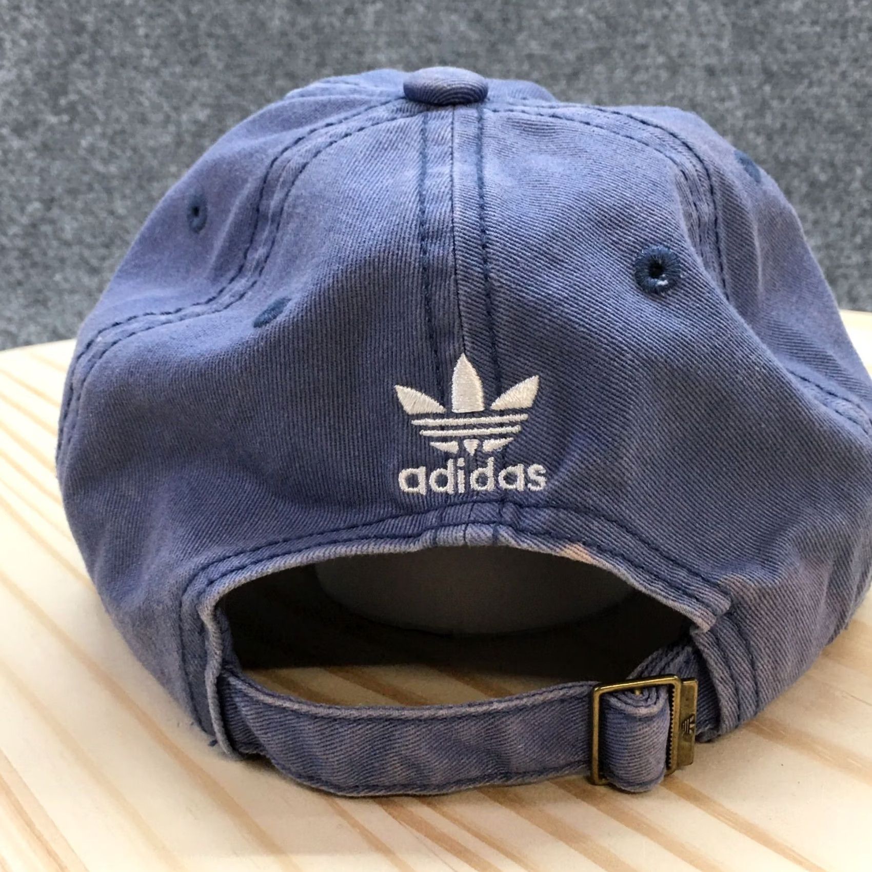 Adidas Adidas Baseball Hat Womens Blue OS Adjustable Curved Brim Embroidered Logo Size ONE SIZE - 6 Thumbnail