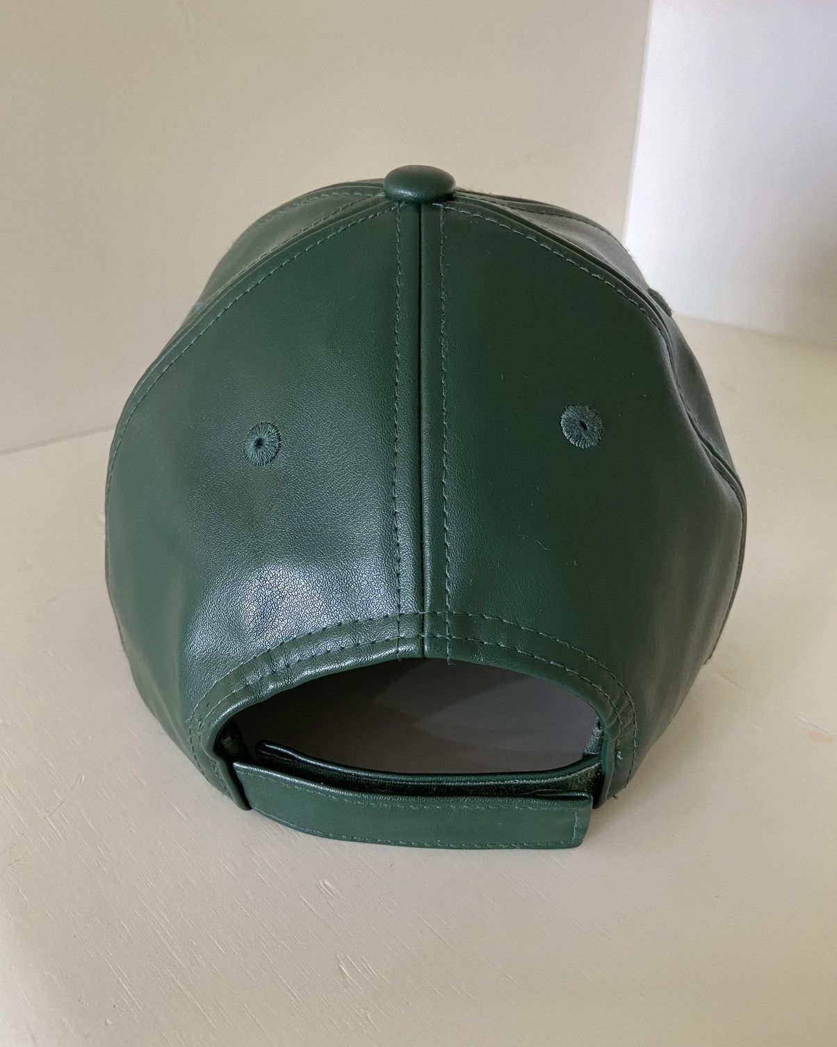 Telfar Telfar Embossed Logo Faux Leather Baseball Cap Size ONE SIZE - 4 Thumbnail