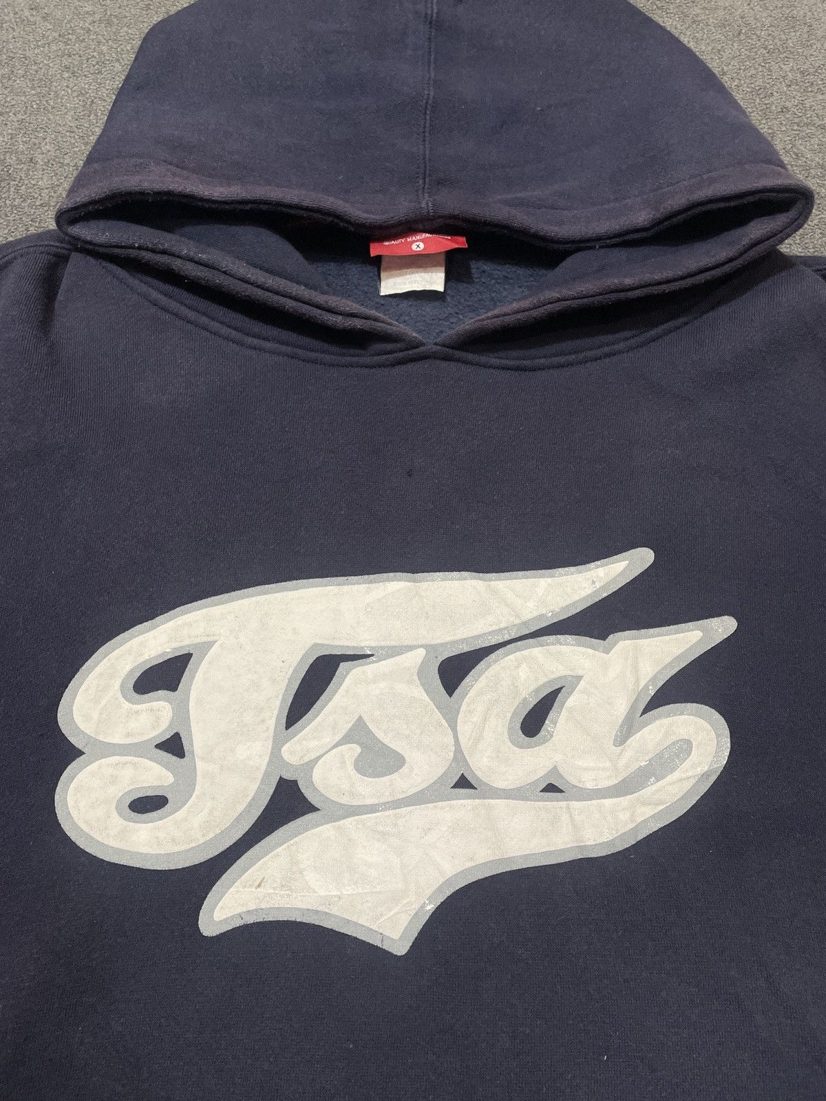 Vintage Vintage TSA Clothing Skate Hoodie Pull Over Size US XL / EU 56 / 4 - 2 Thumbnail