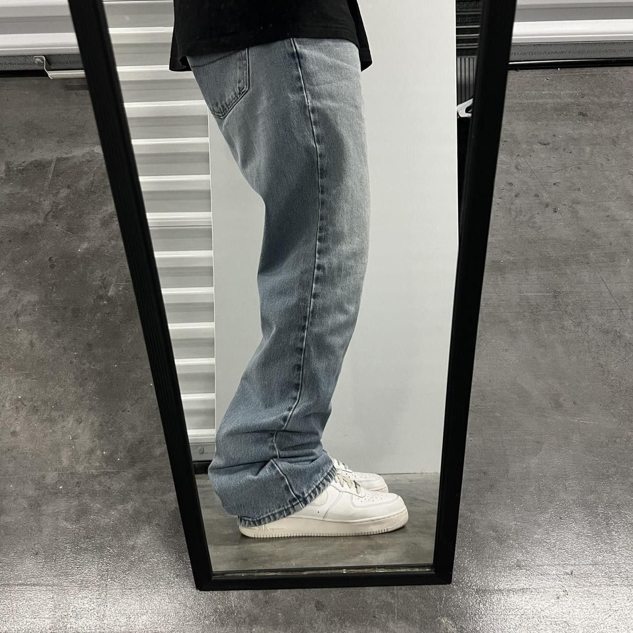 Levi's Crazy Vintage Y2K/2000s Baggy Levis Skater Style Light Blue Wash Denim Jeans! Size US 36 / EU 52 - 2 Thumbnail
